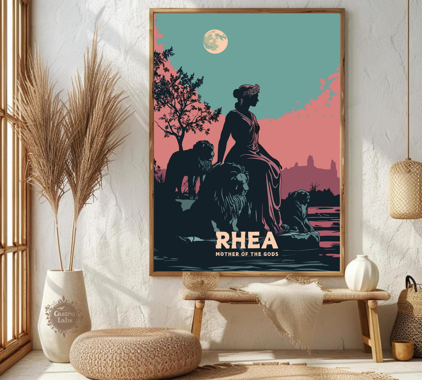 Rhea Goddess Poster, Mother of the Gods