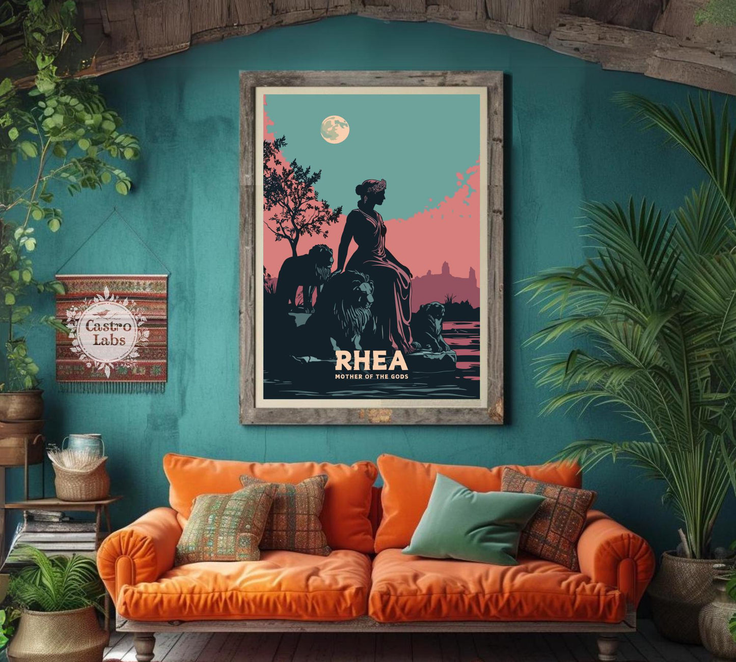 Rhea Goddess Poster, Mother of the Gods