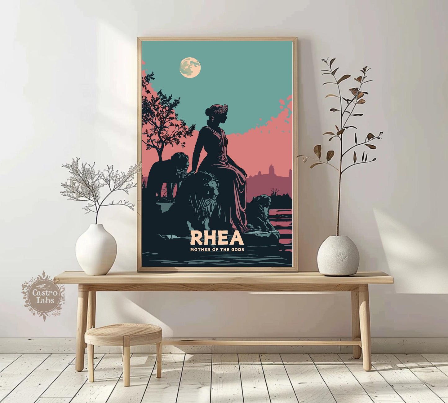 Rhea Goddess Poster, Mother of the Gods