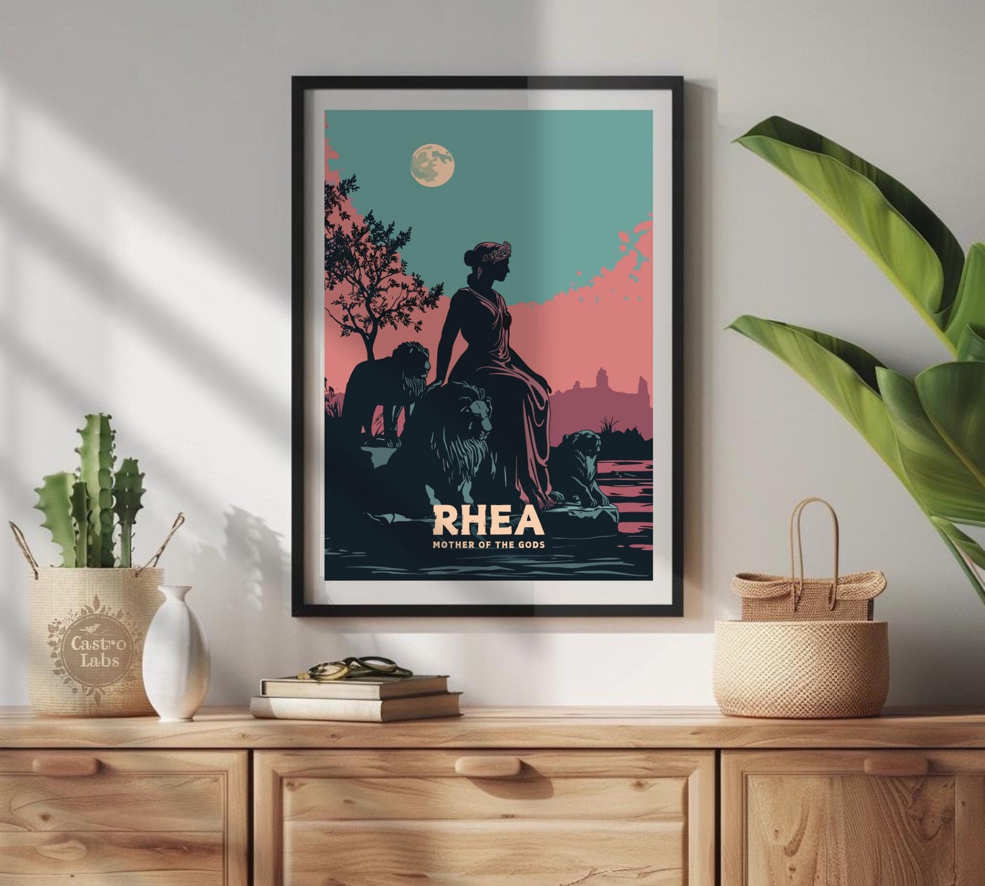 Rhea Goddess Poster, Mother of the Gods