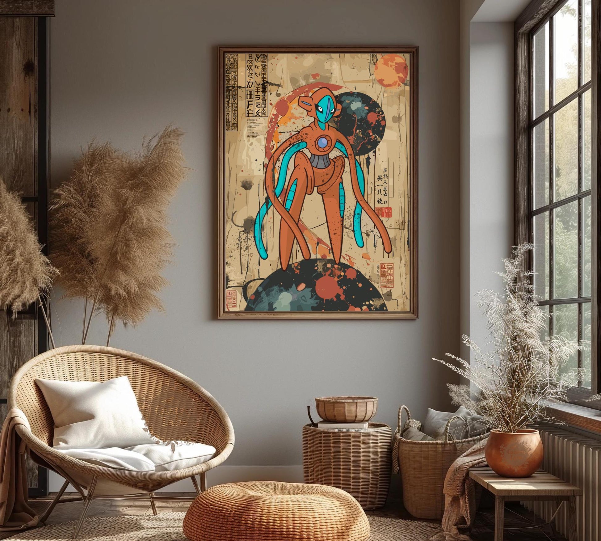 Deoxys Poster: Legendary Pokemon