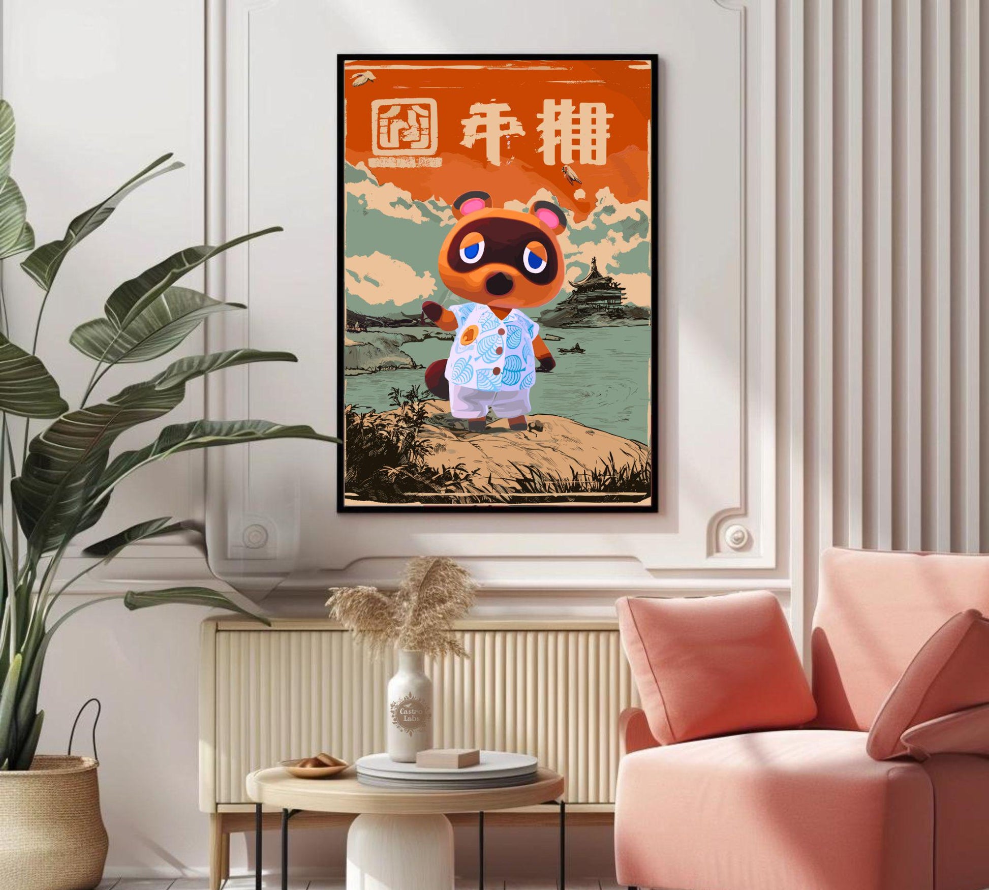 Tom Nook Inspired Poster - Inspired by Animal Crossing