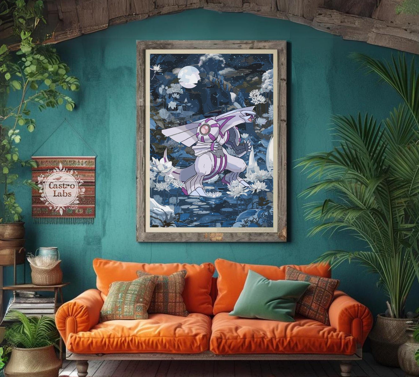 Palkia Poster, Legendary Pokémon