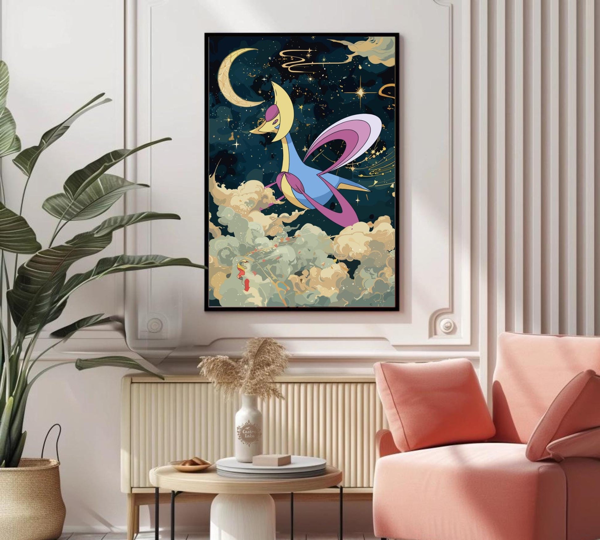 Cresselia Poster, Legendary Pokémon