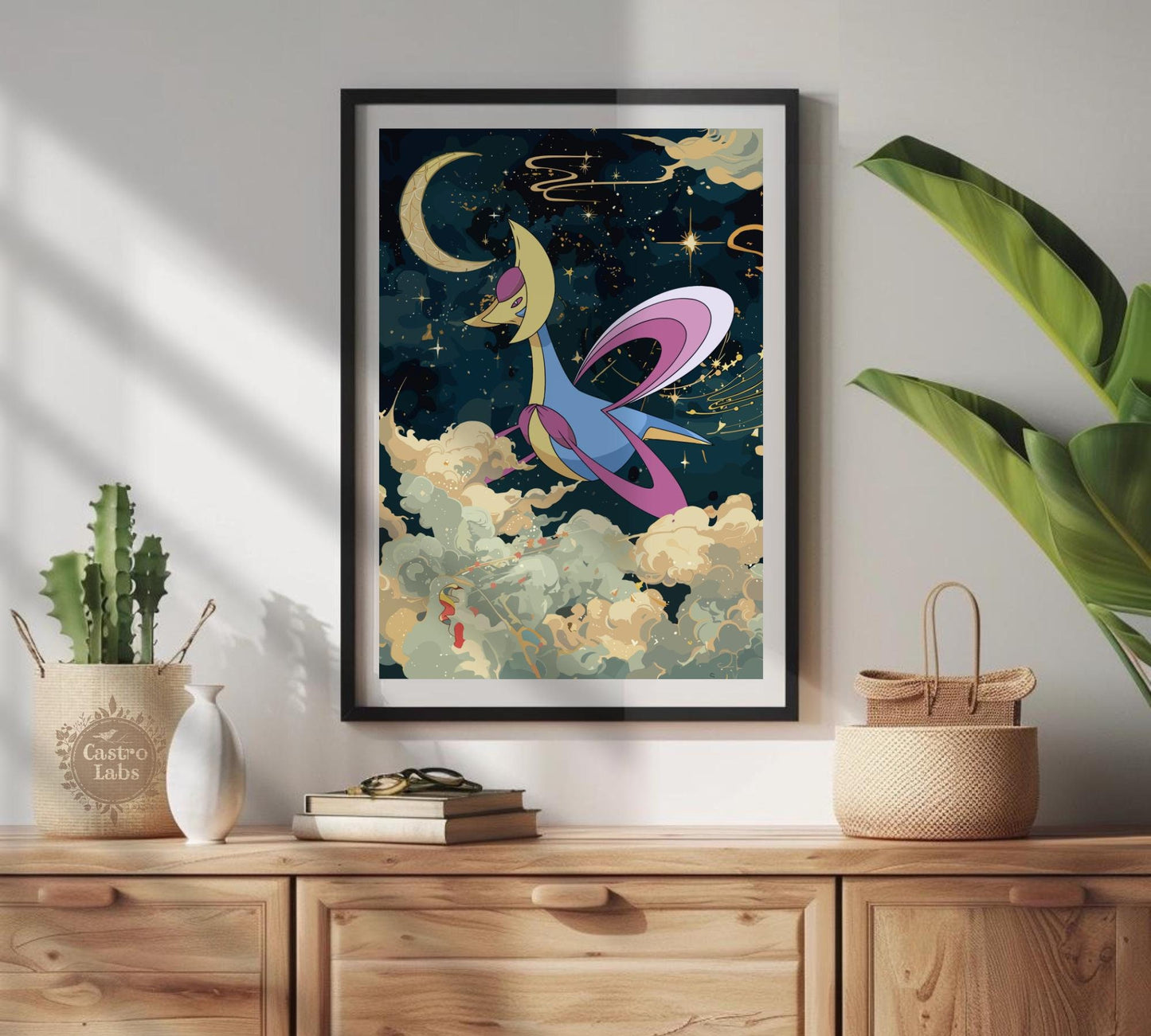 Cresselia Poster, Legendary Pokémon