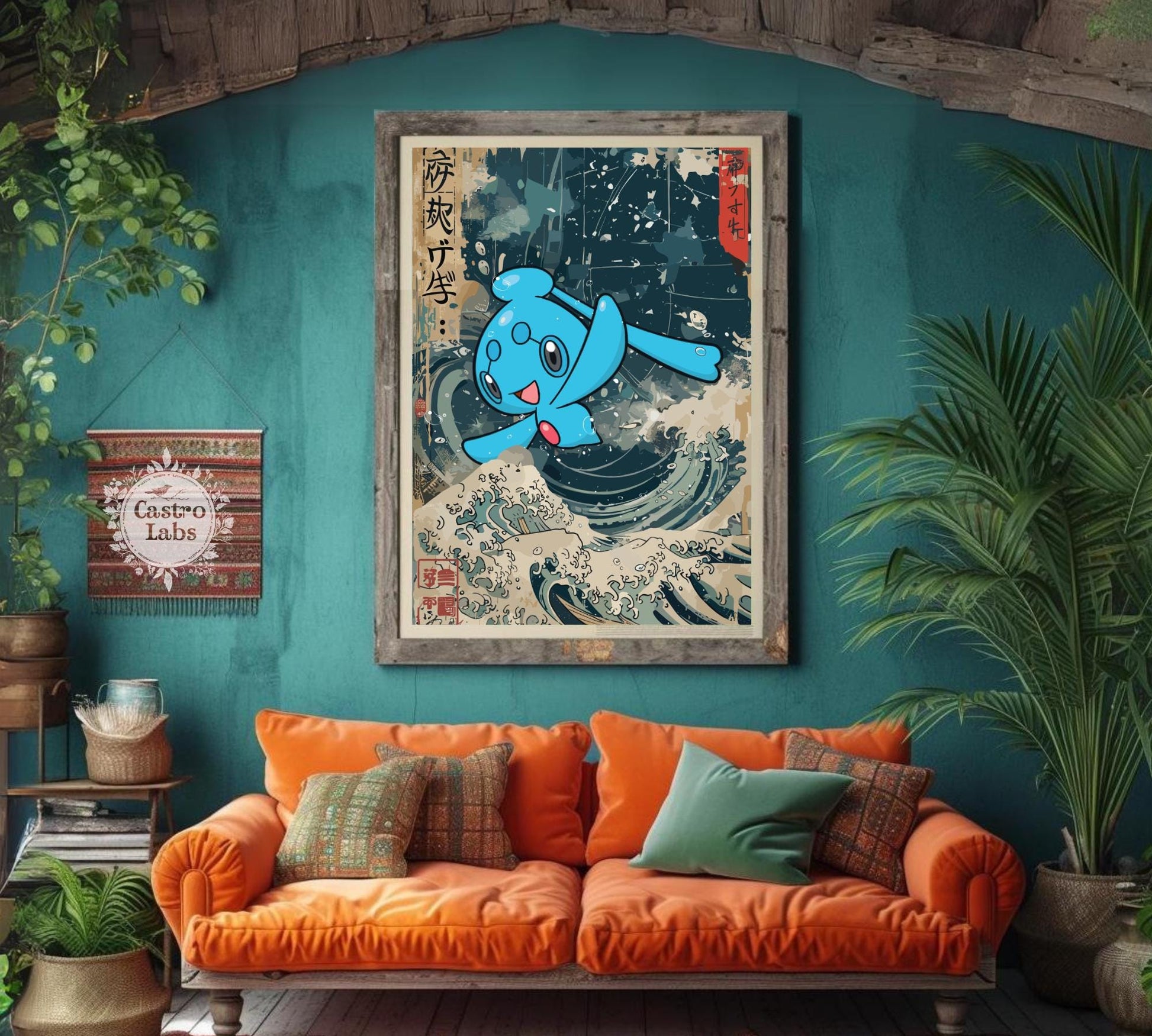 Phione Poster, Legendary Pokémon