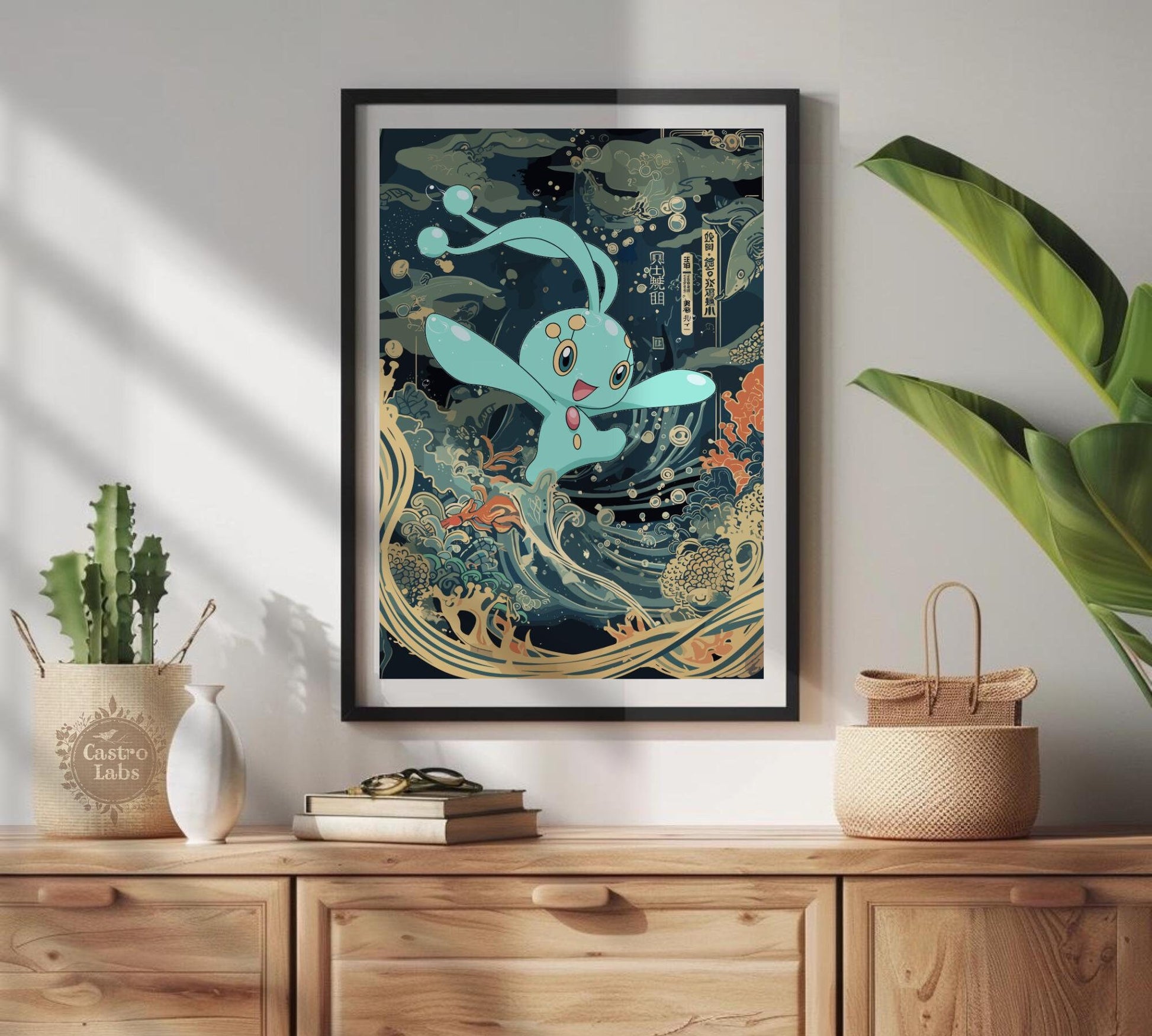 Manaphy Poster, Legendary Pokémon