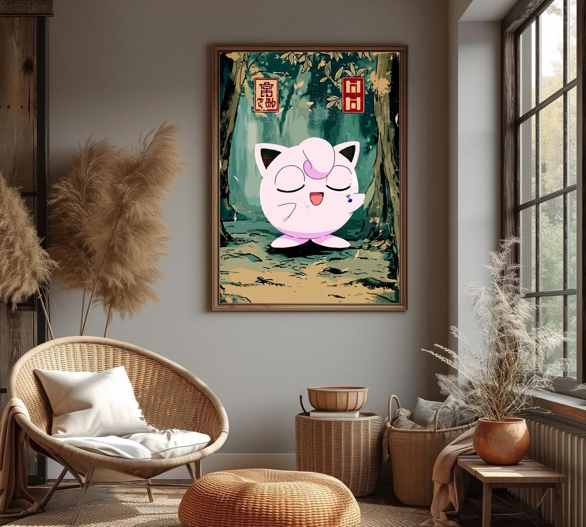 Jigglypuff Pokemon Poster