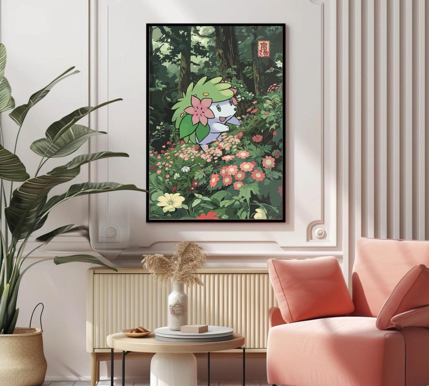 Shaymin Poster: Legendary Pokemon