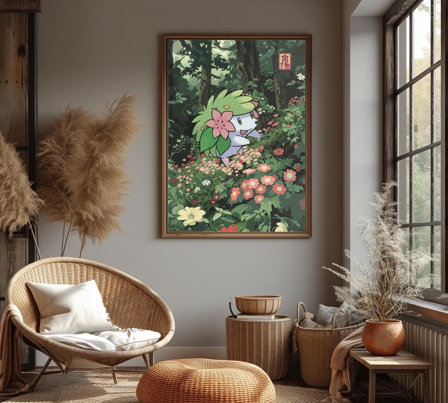 Shaymin Poster: Legendary Pokemon