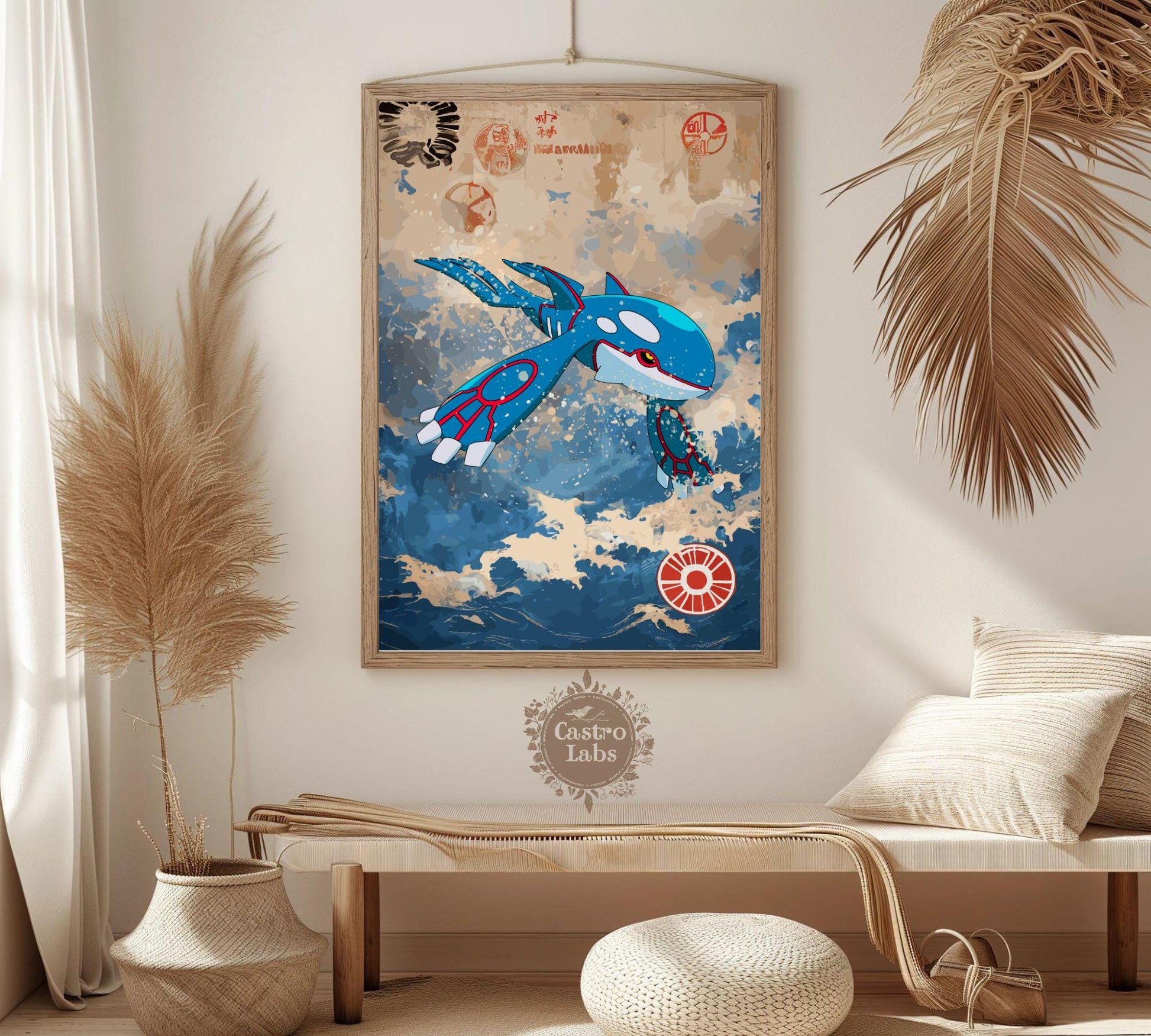 Kyogre Poster: Pokemon Go