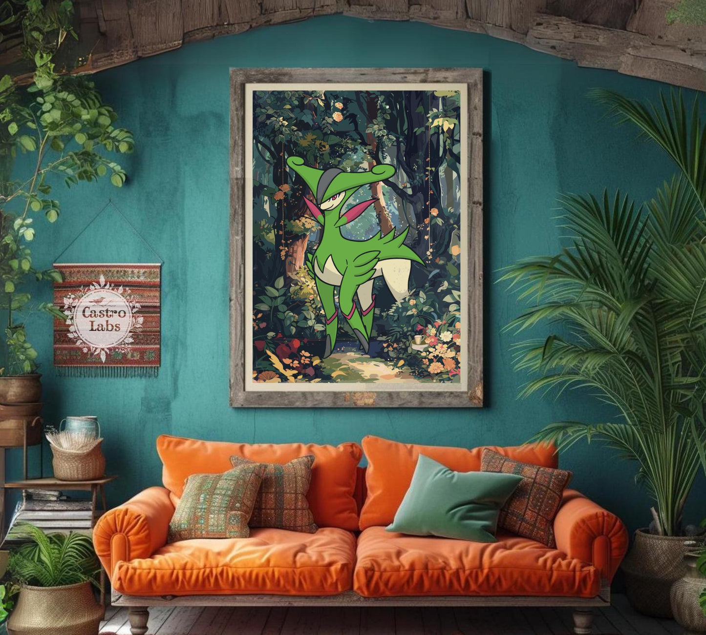 Virizion Poster: Legendary Pokemon