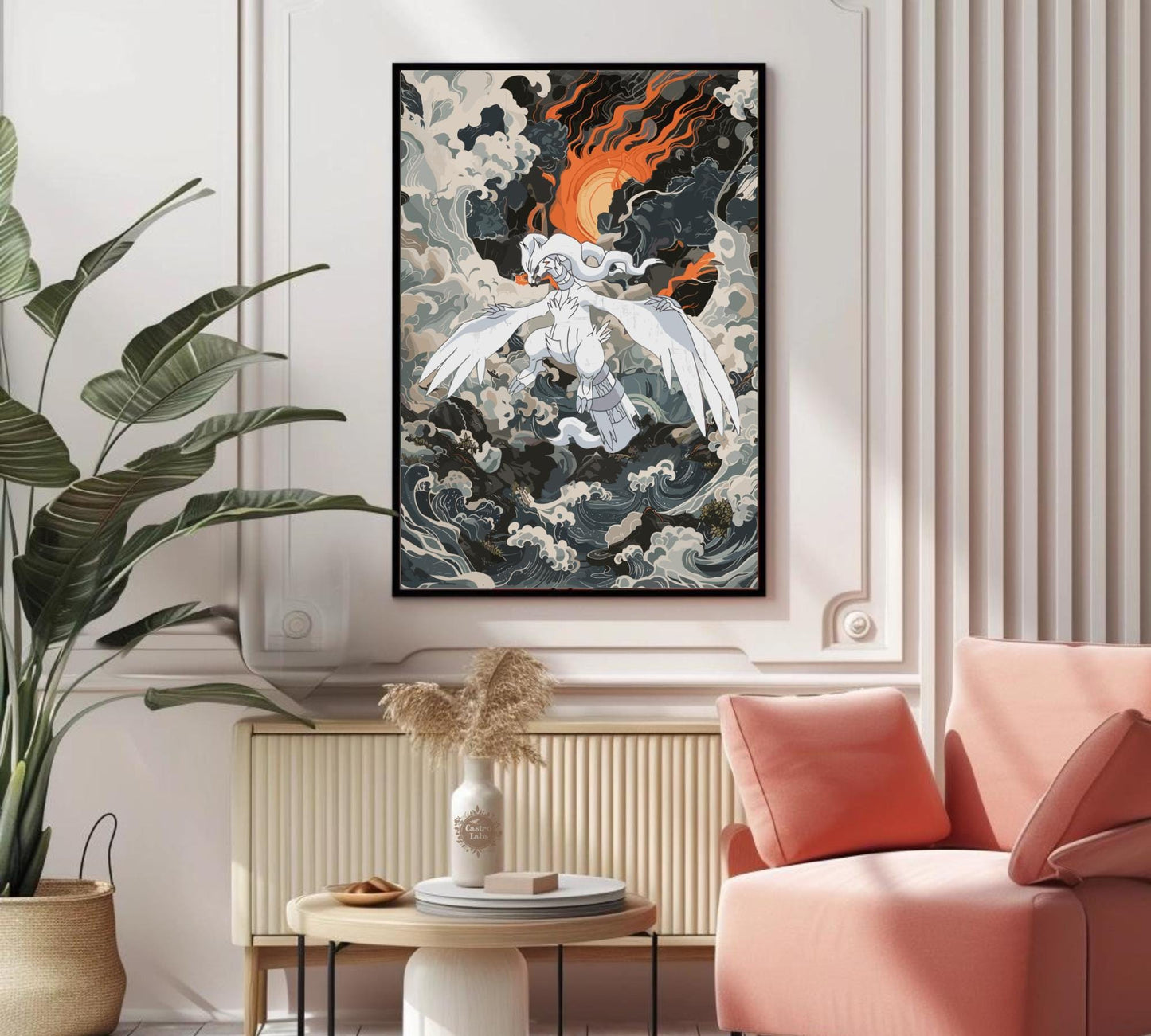 Reshiram Poster: Legendary Pokemon