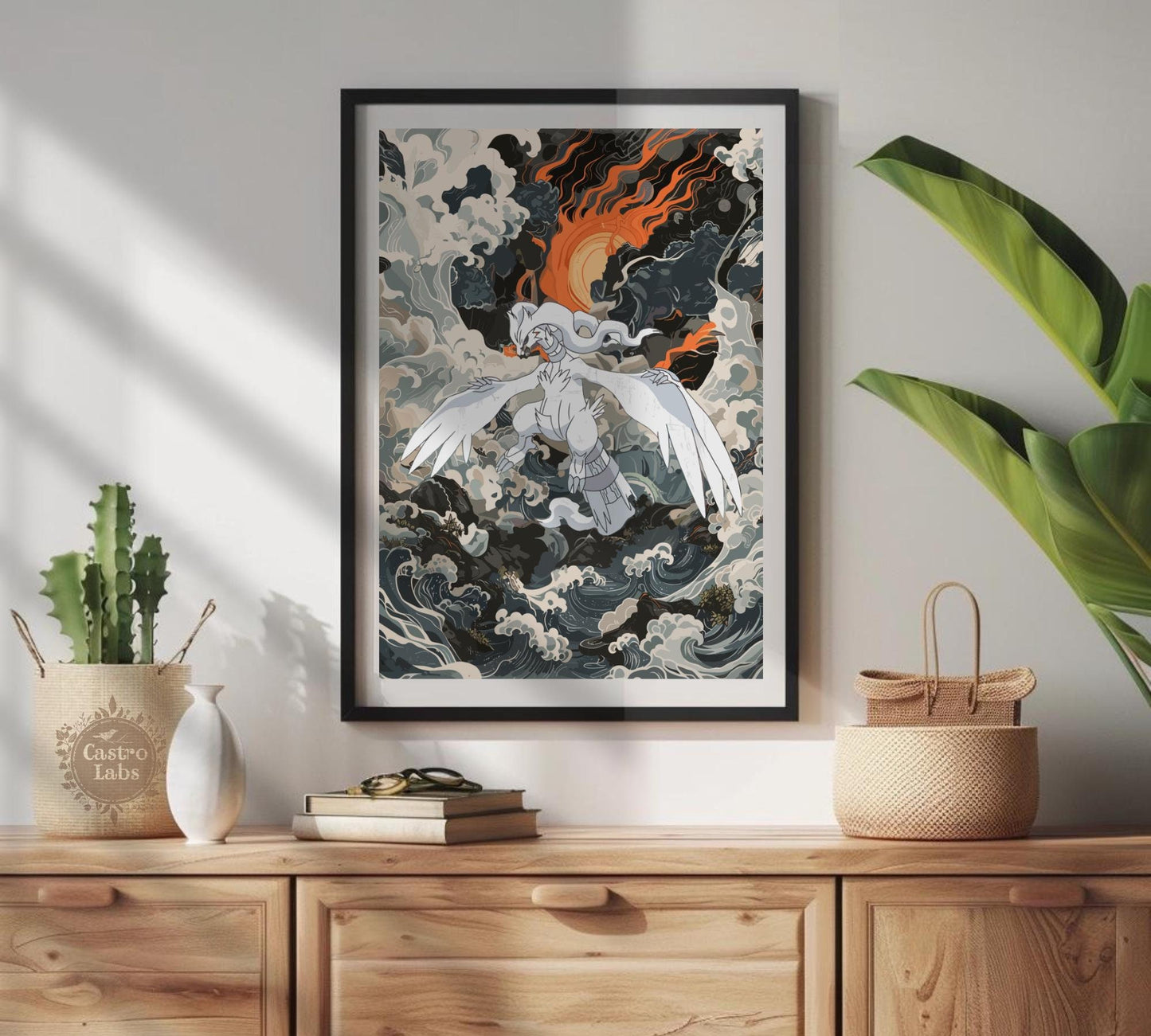 Reshiram Poster: Legendary Pokemon