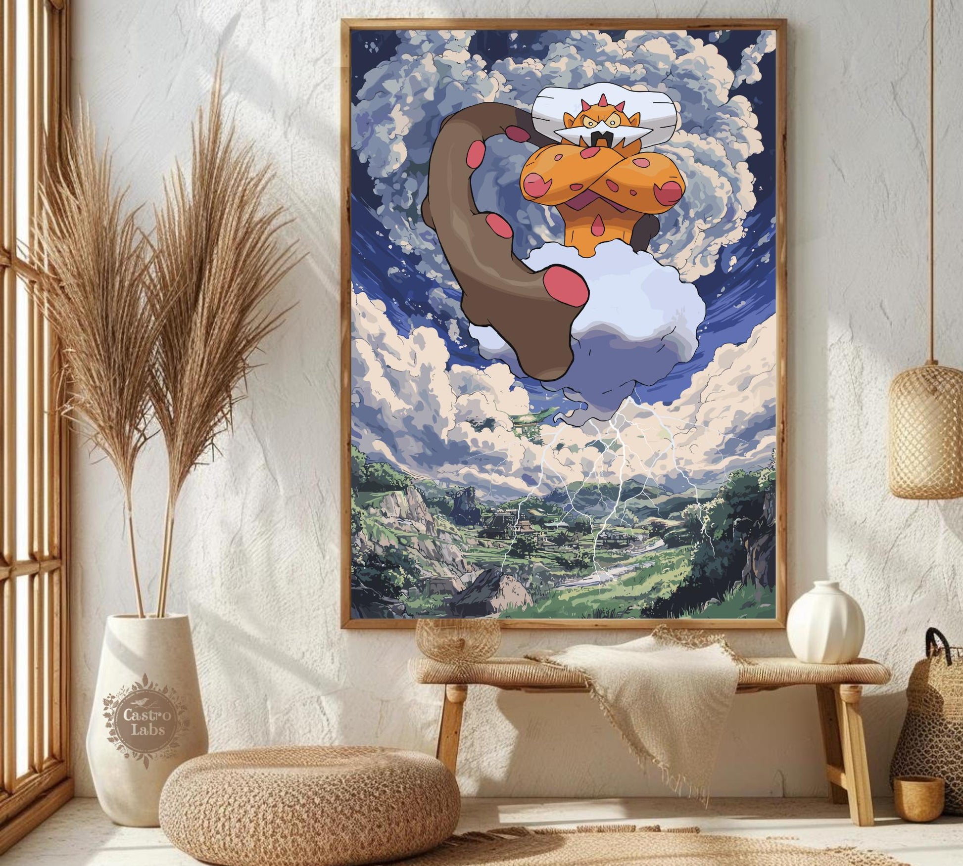 Landorus Poster: Legendary Pokemon