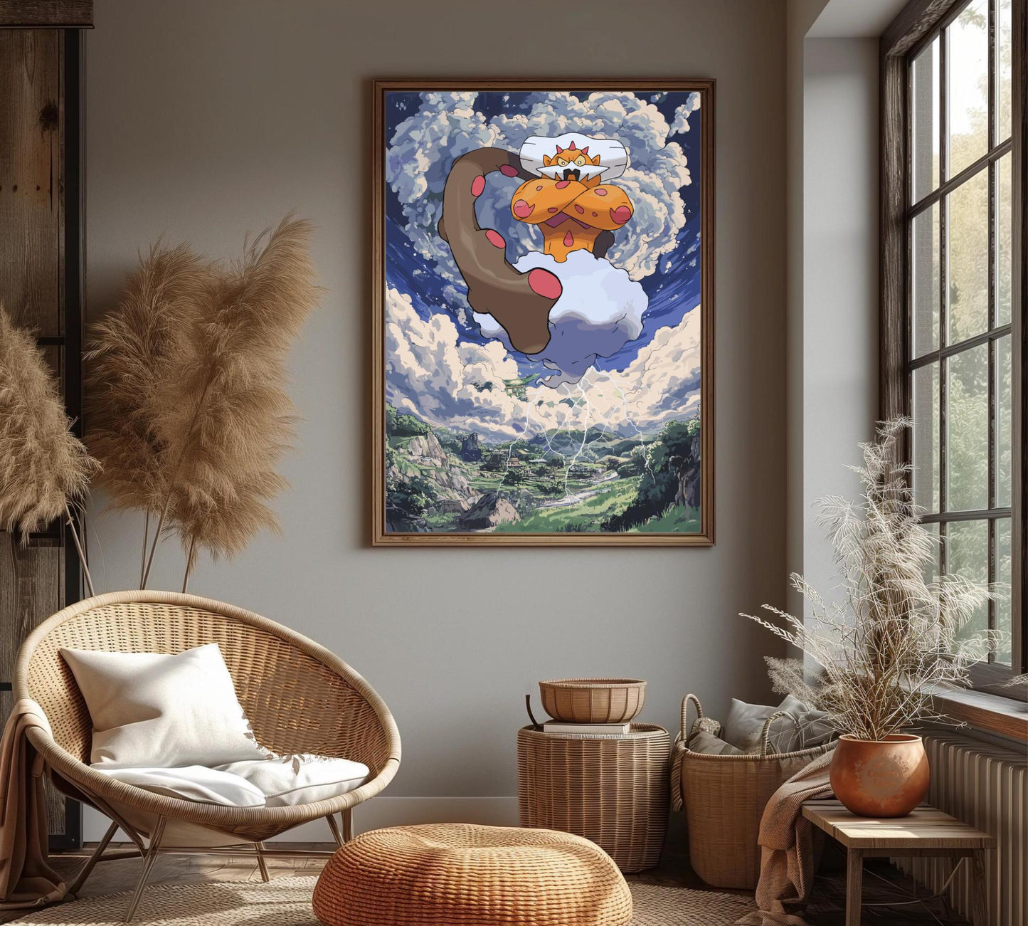 Landorus Poster: Legendary Pokemon