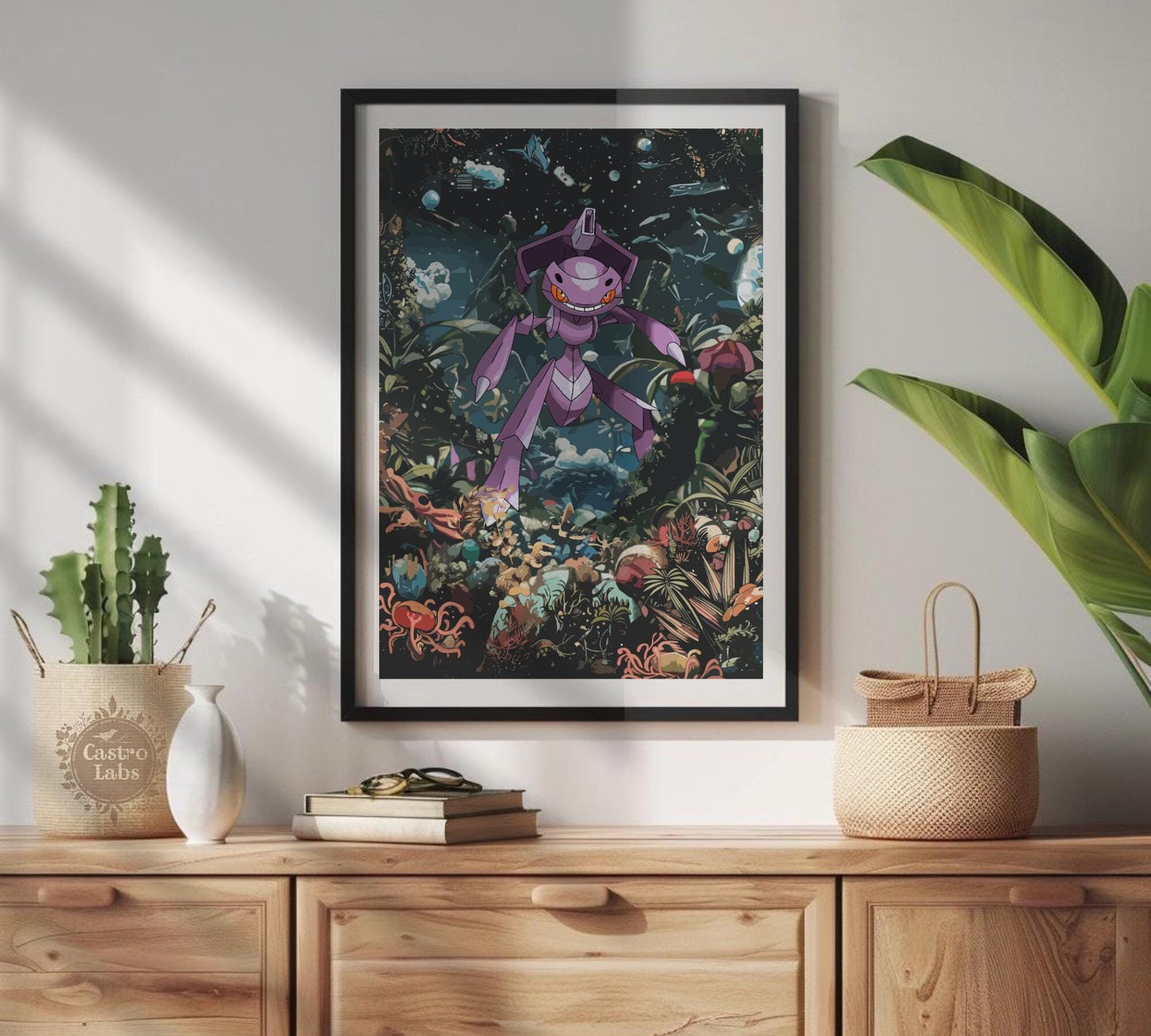 Genesect Poster: Legendary Pokemon