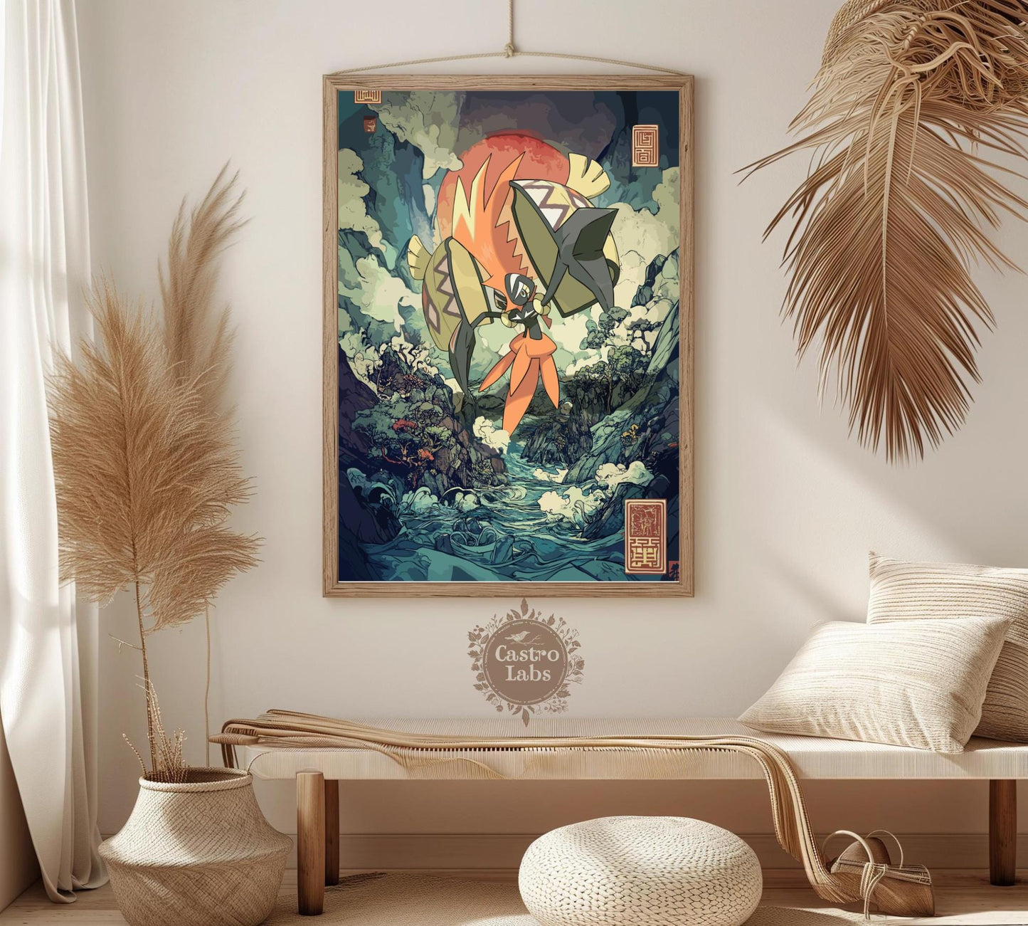 Tapu Koko Poster: Legendary Pokemon