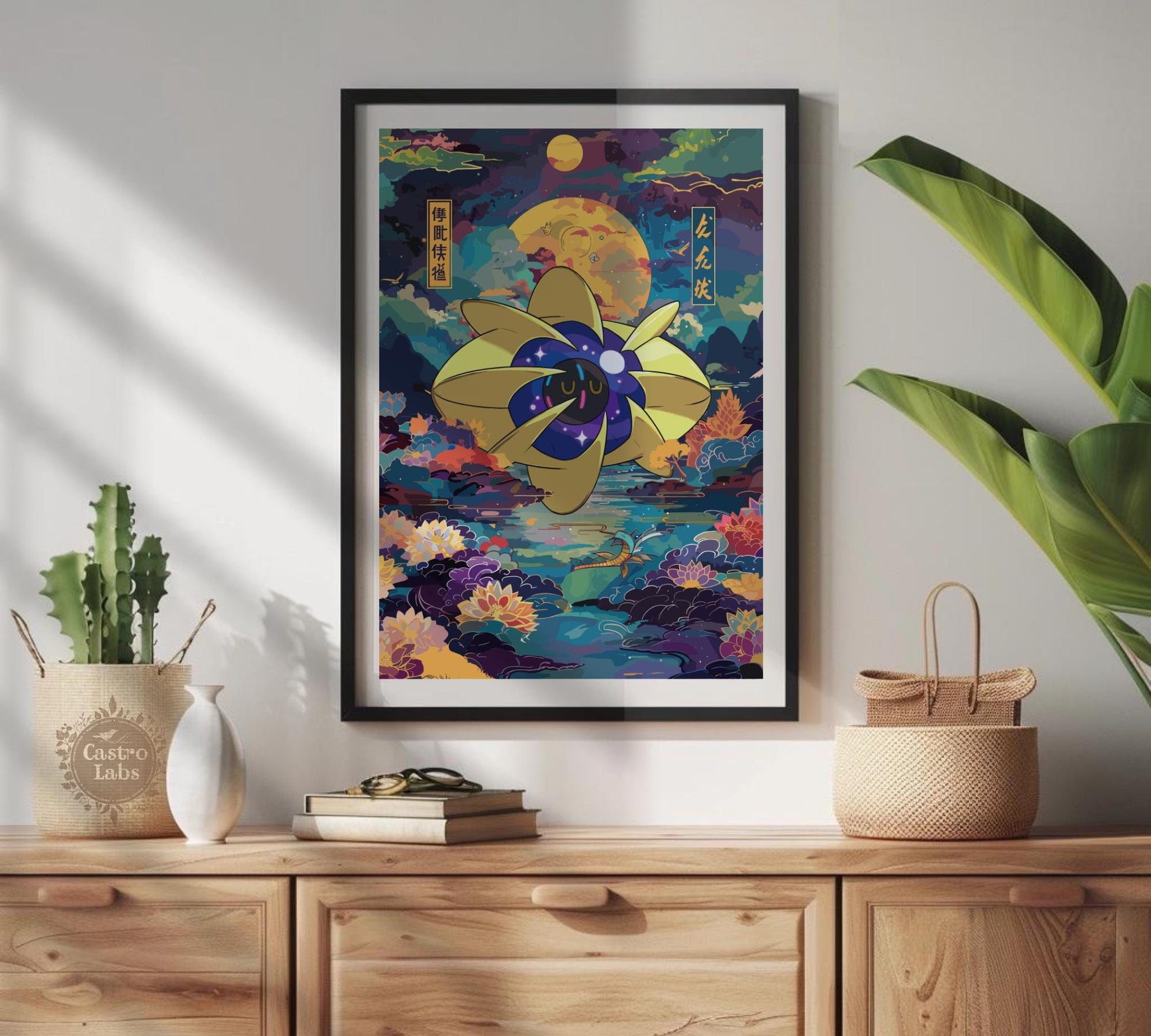 Cosmoem Poster: Legendary Pokemon