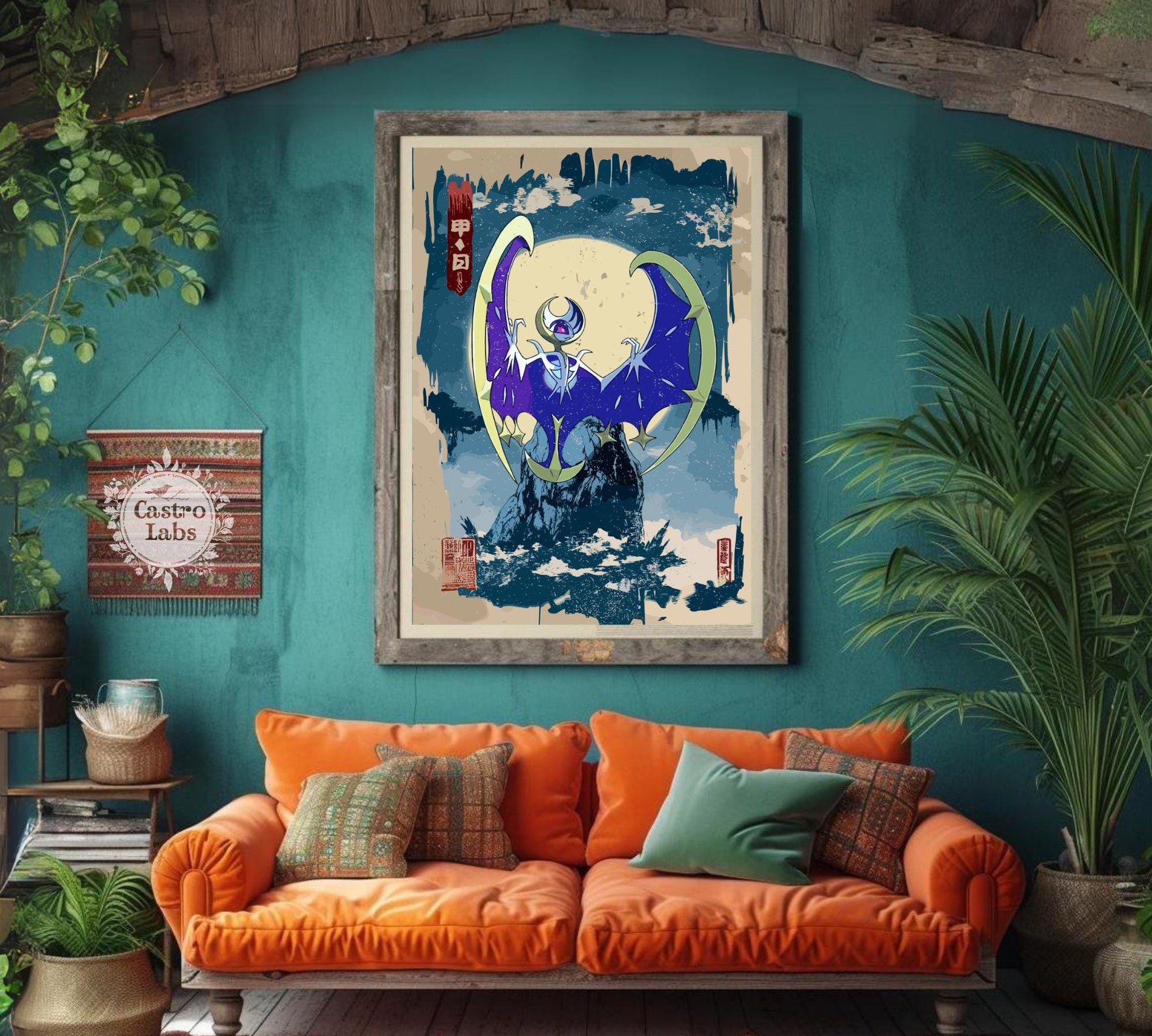 Lunala Pokemon Poster