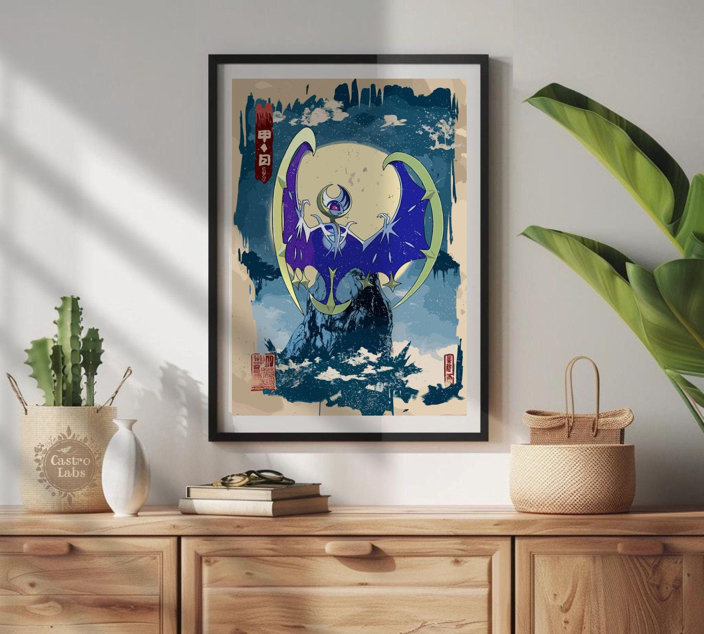 Lunala Pokemon Poster