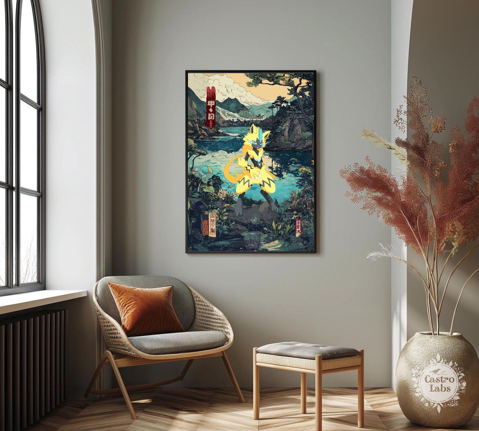 Zeraora Legendary Pokemon Poster