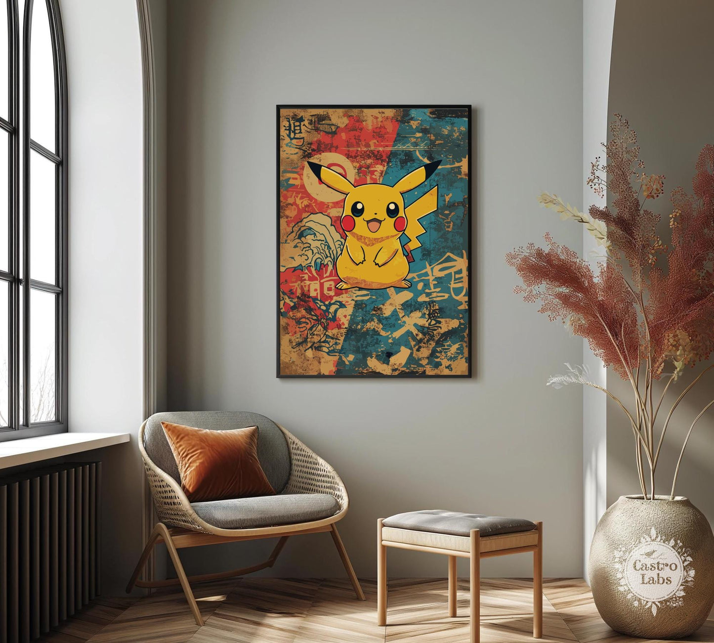 Pikachu Poster: Legendary Pokemon