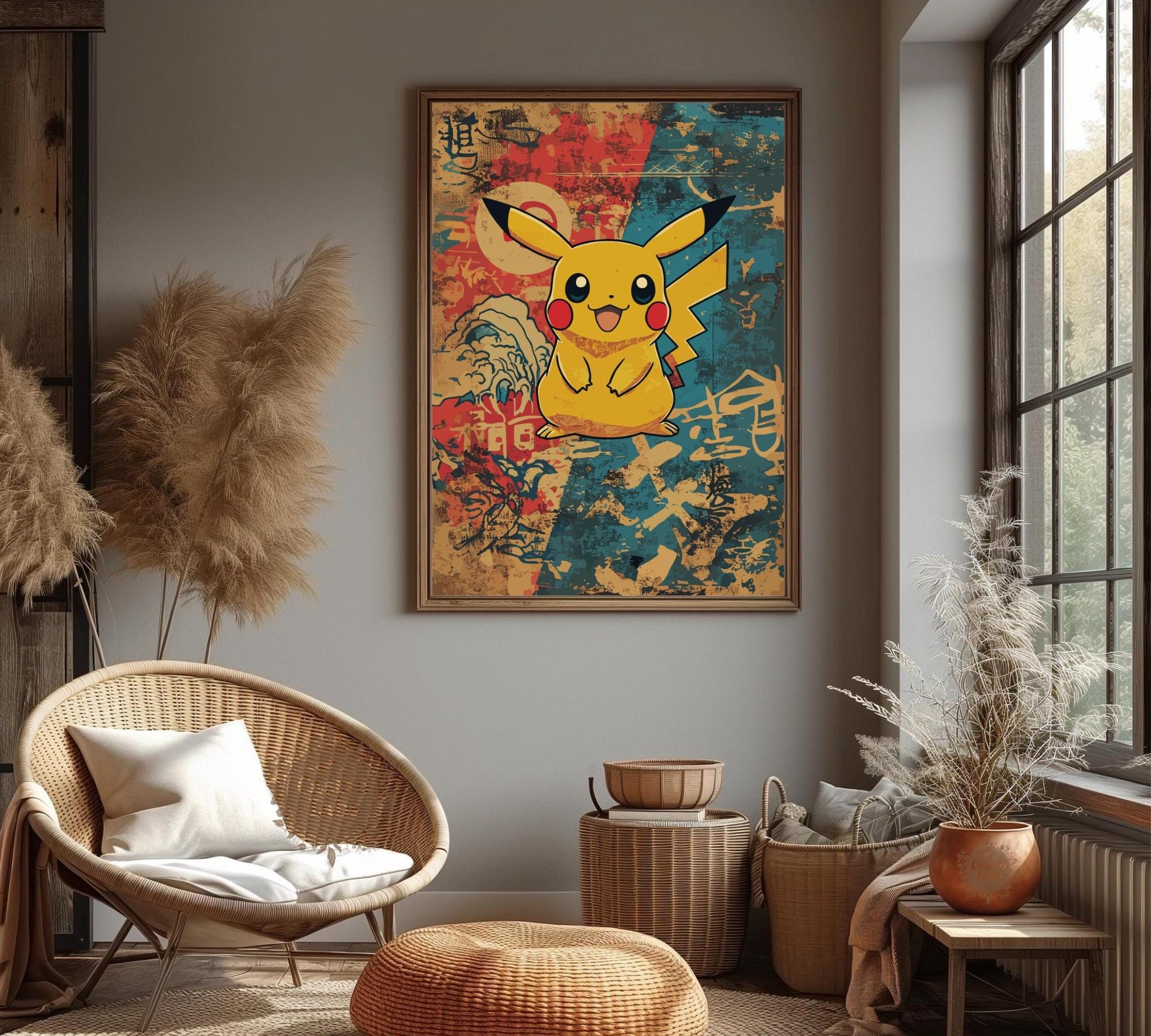 Pikachu Poster: Legendary Pokemon