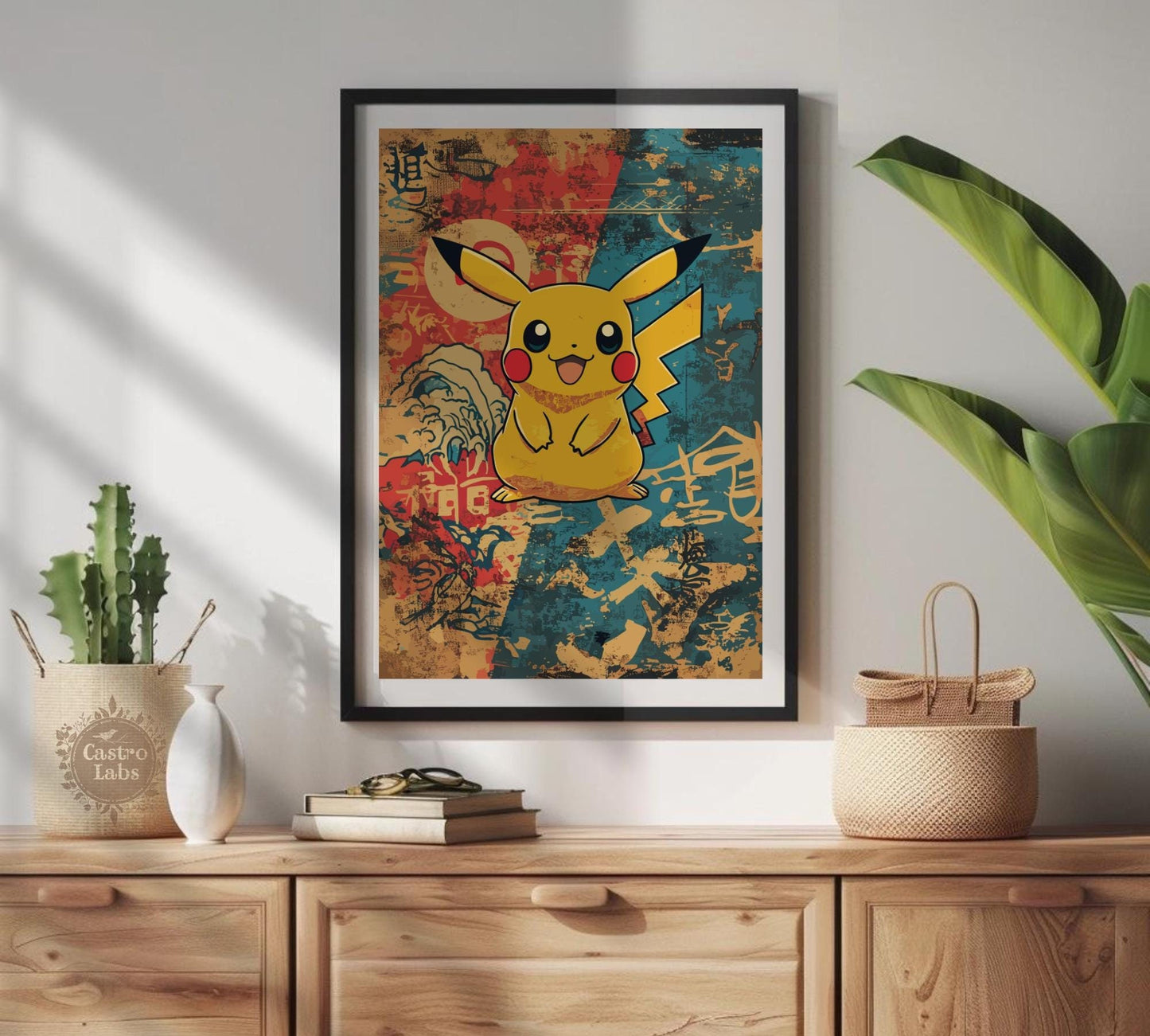 Pikachu Poster: Legendary Pokemon