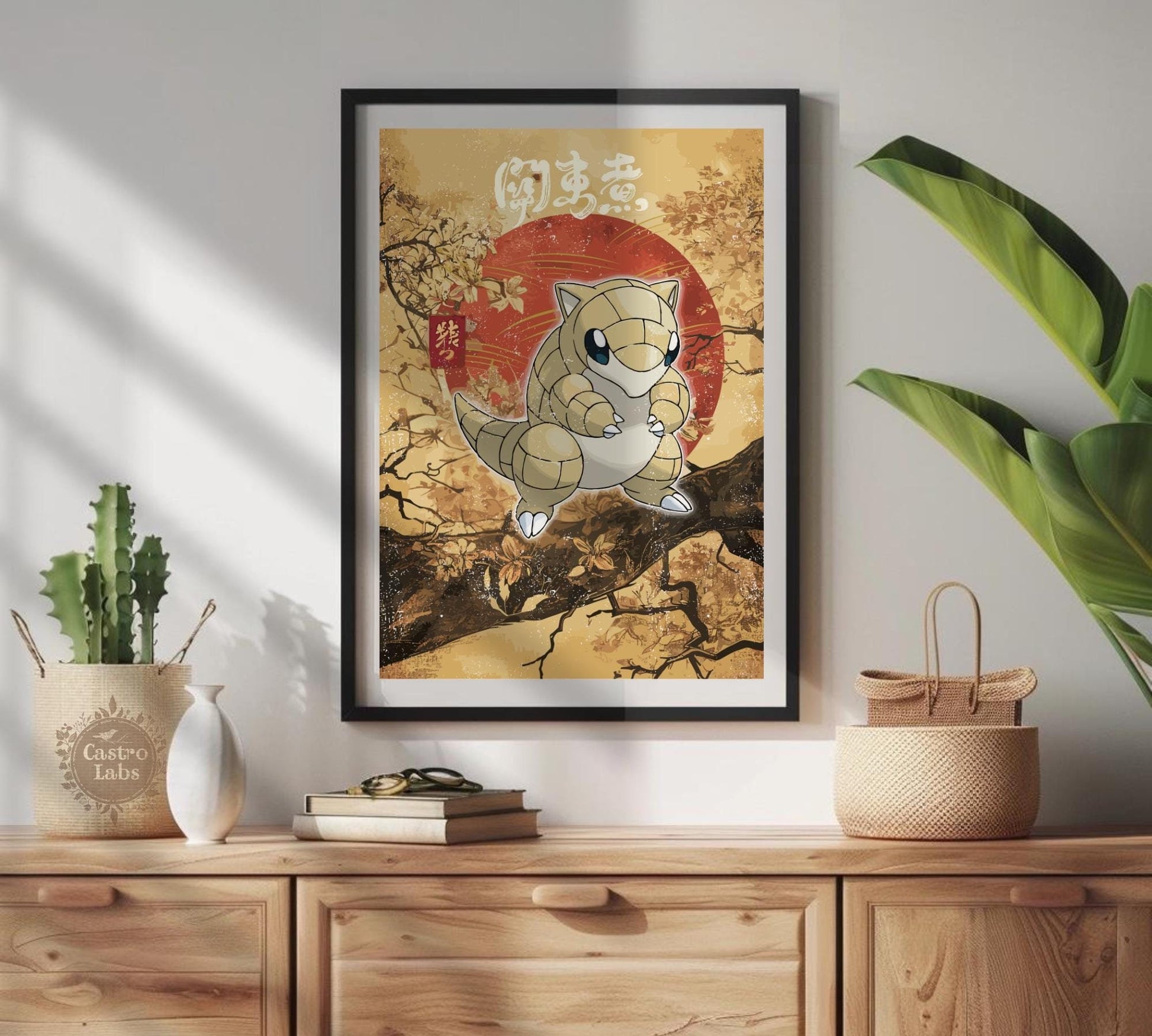 Sandshrew Poster: Legendary Pokemon