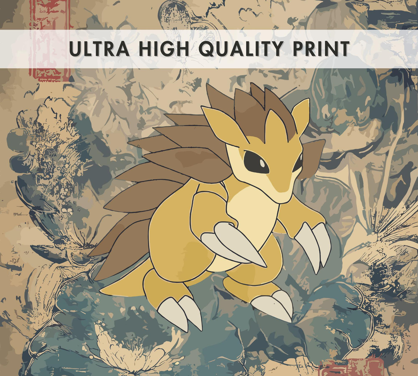 Sandslash Poster: Legendary Pokemon