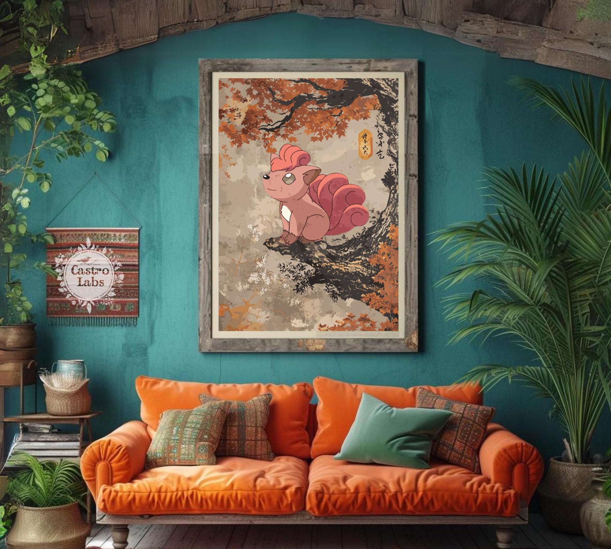 Vulpix Poster: Legendary Pokemon