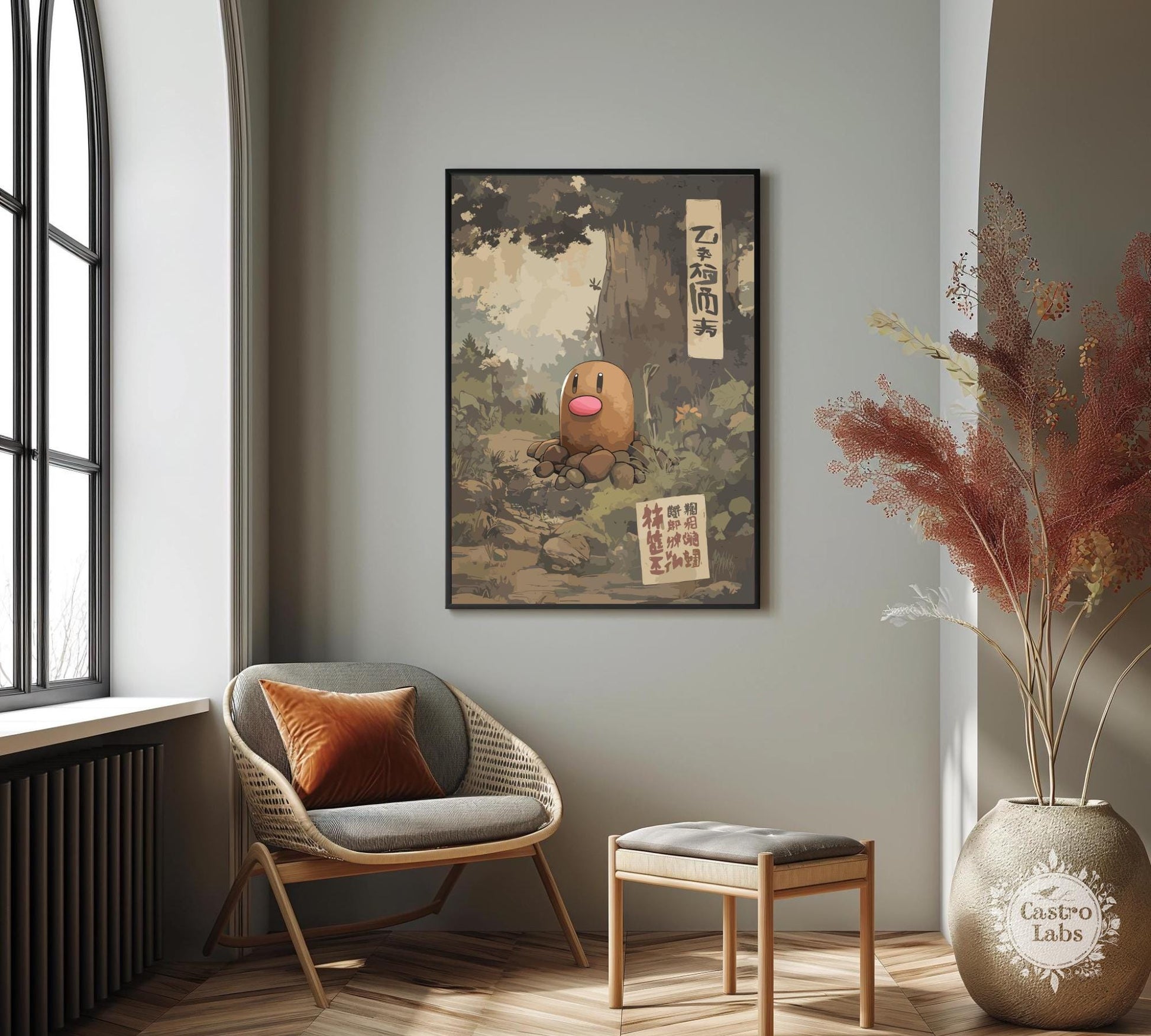 Diglett Poster: Legendary Pokemon