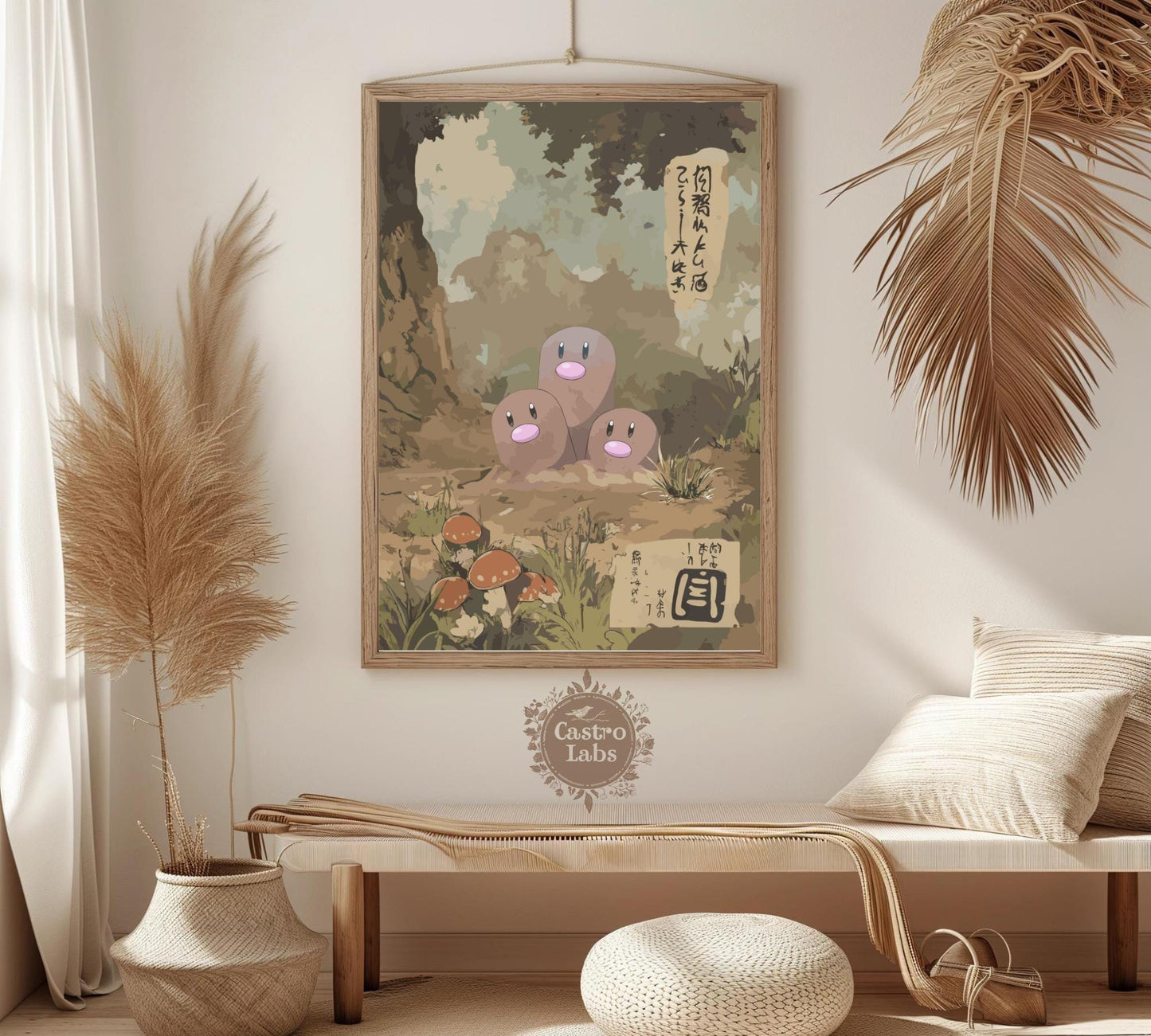 Dugtrio Poster: Legendary Pokemon