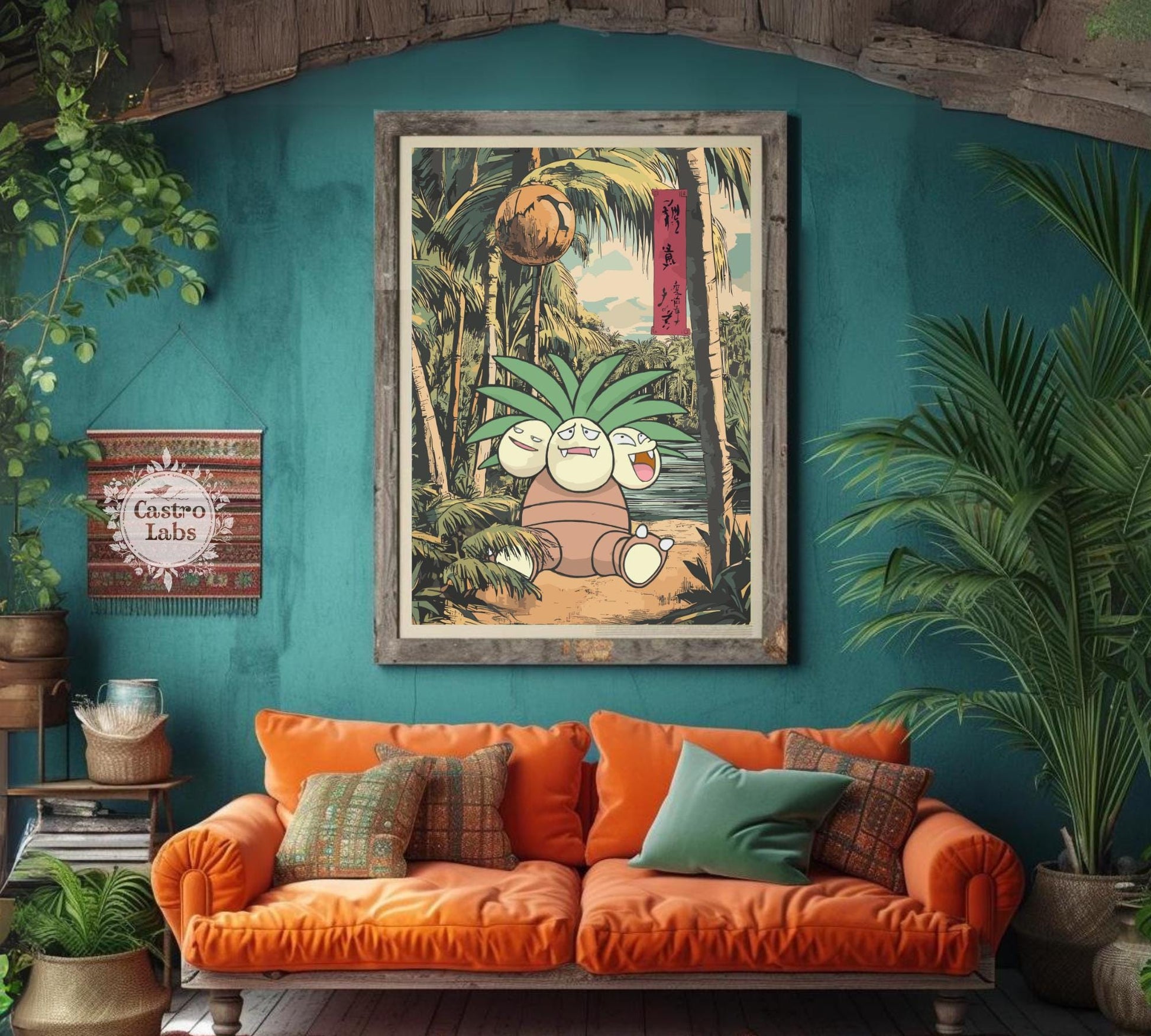 Exeggutor Poster: Legendary Pokemon