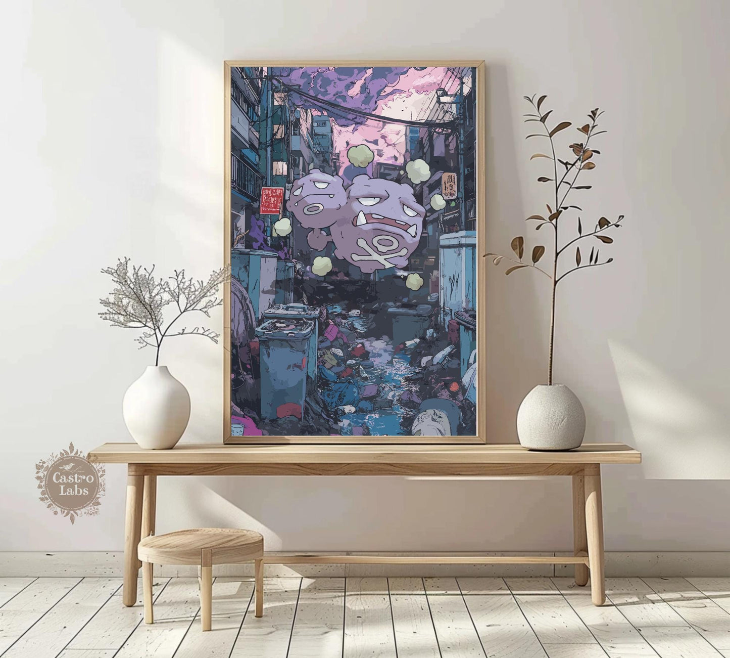 Weezing Poster: Legendary Pokemon