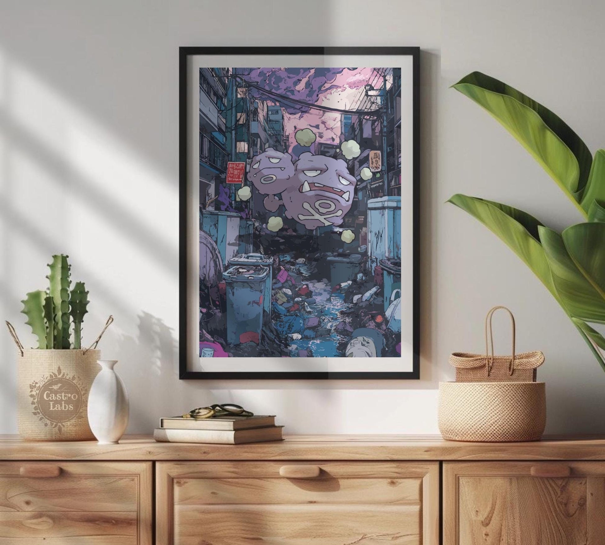 Weezing Poster: Legendary Pokemon