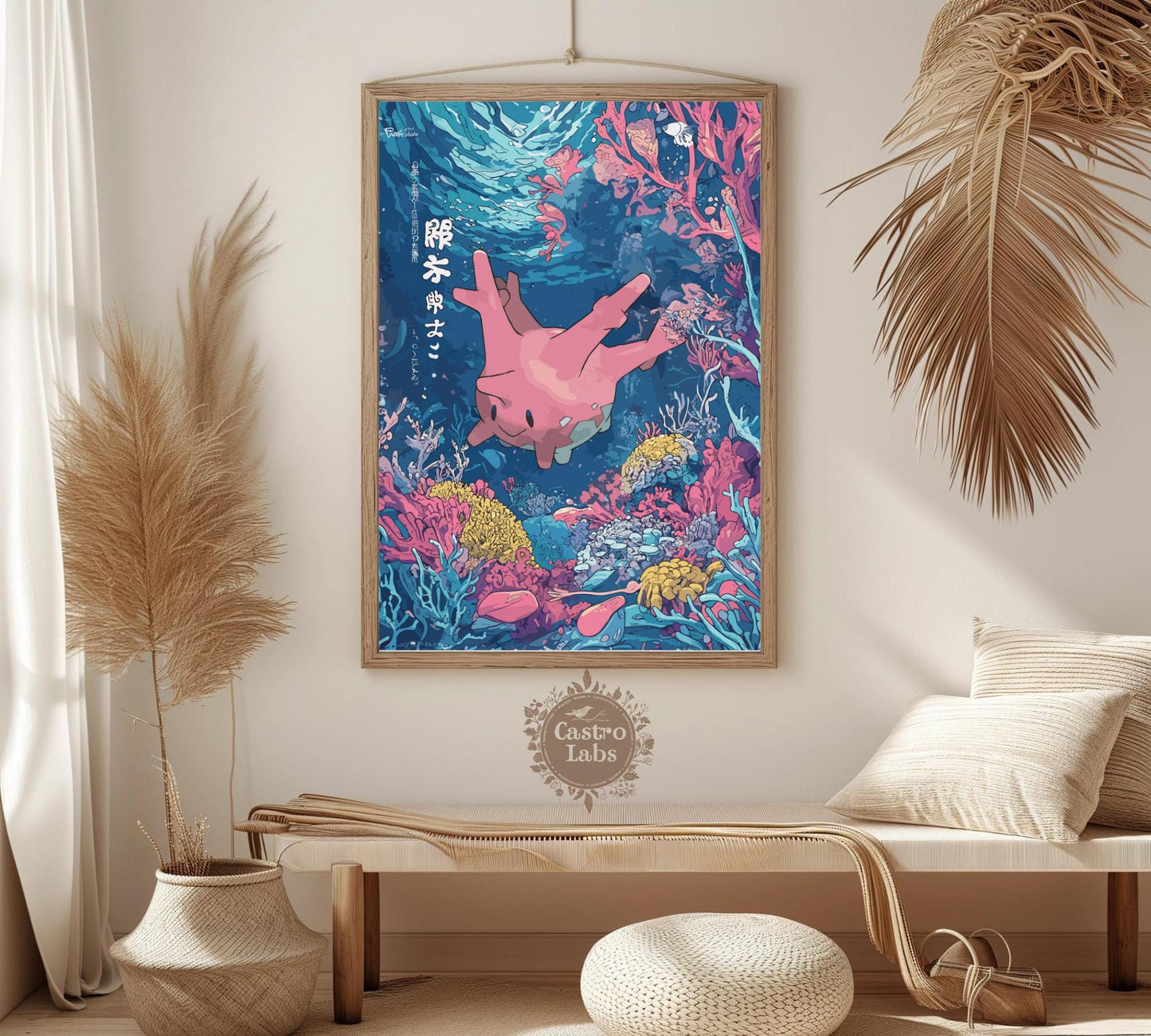 Corsola Poster: Legendary Pokemon