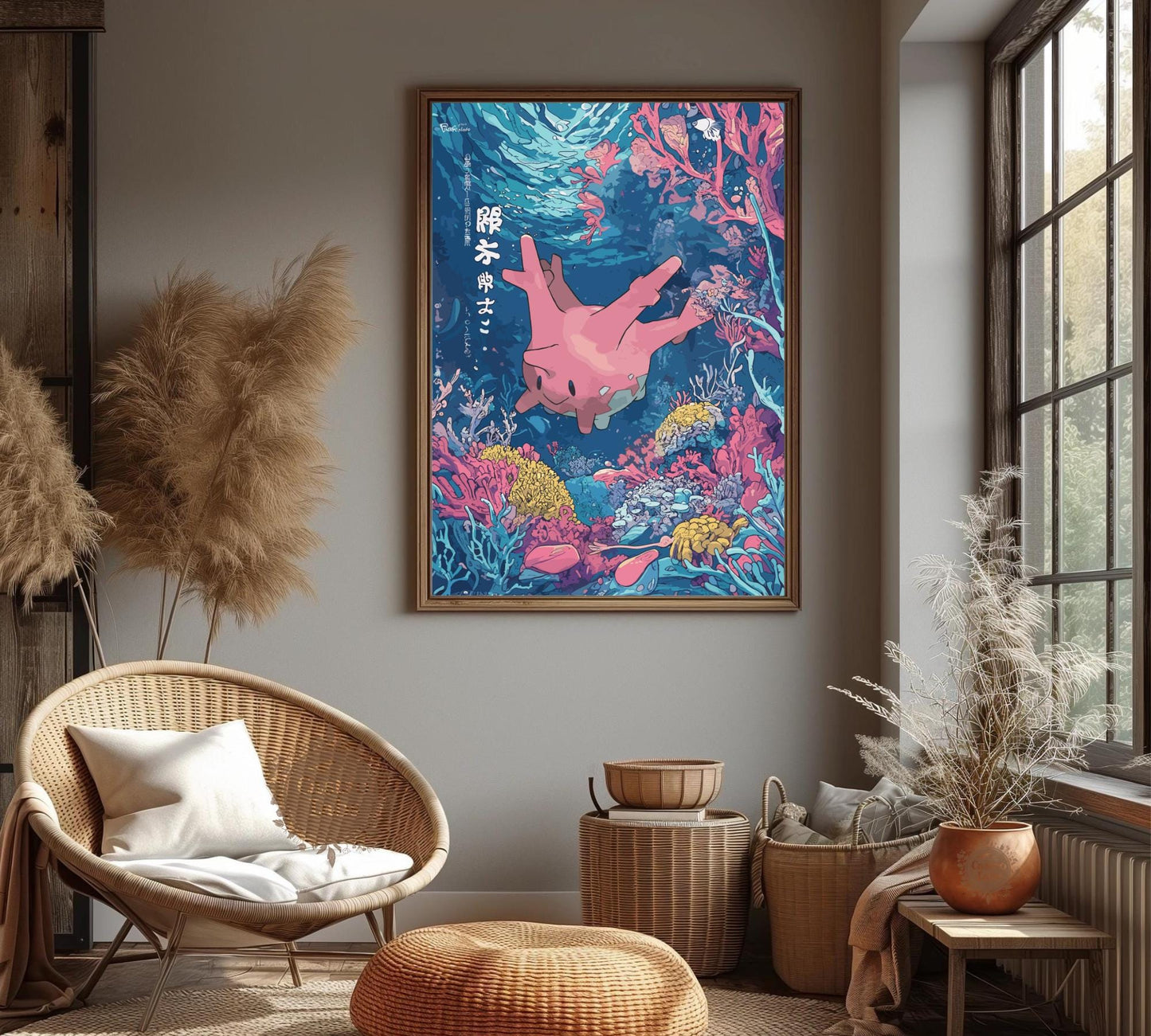 Corsola Poster: Legendary Pokemon