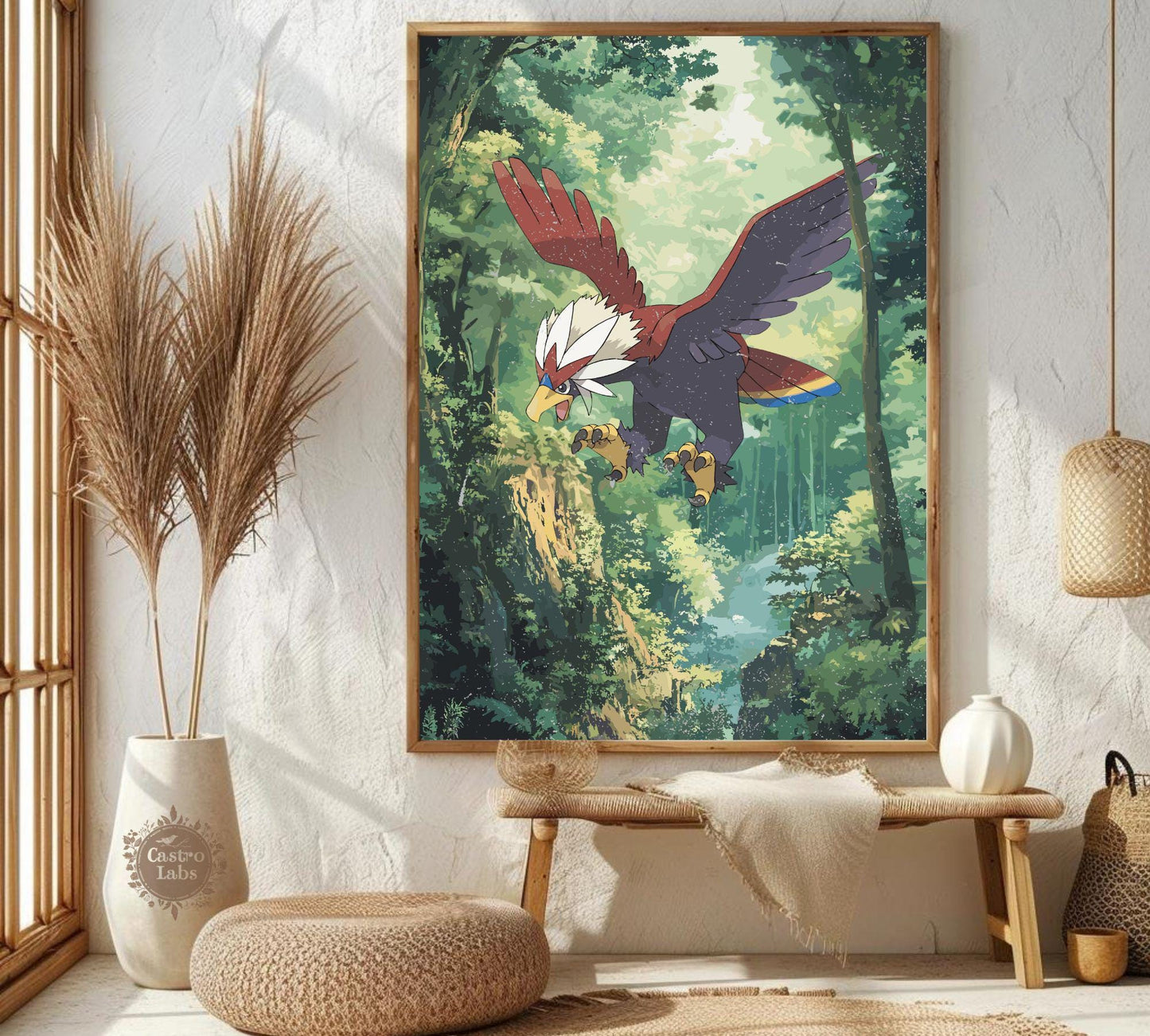 Braviary Pokemon Poster