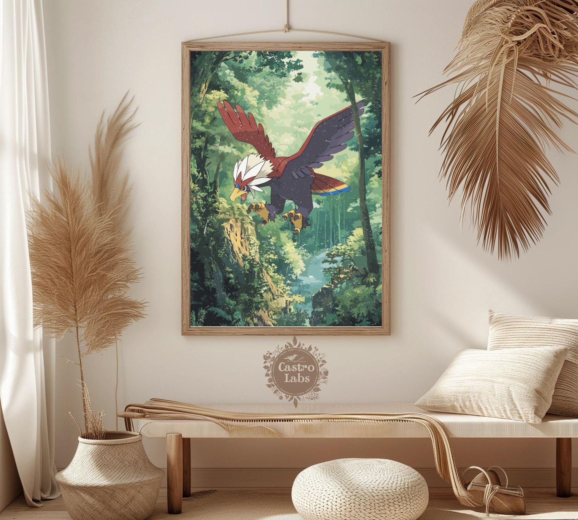 Braviary Pokemon Poster