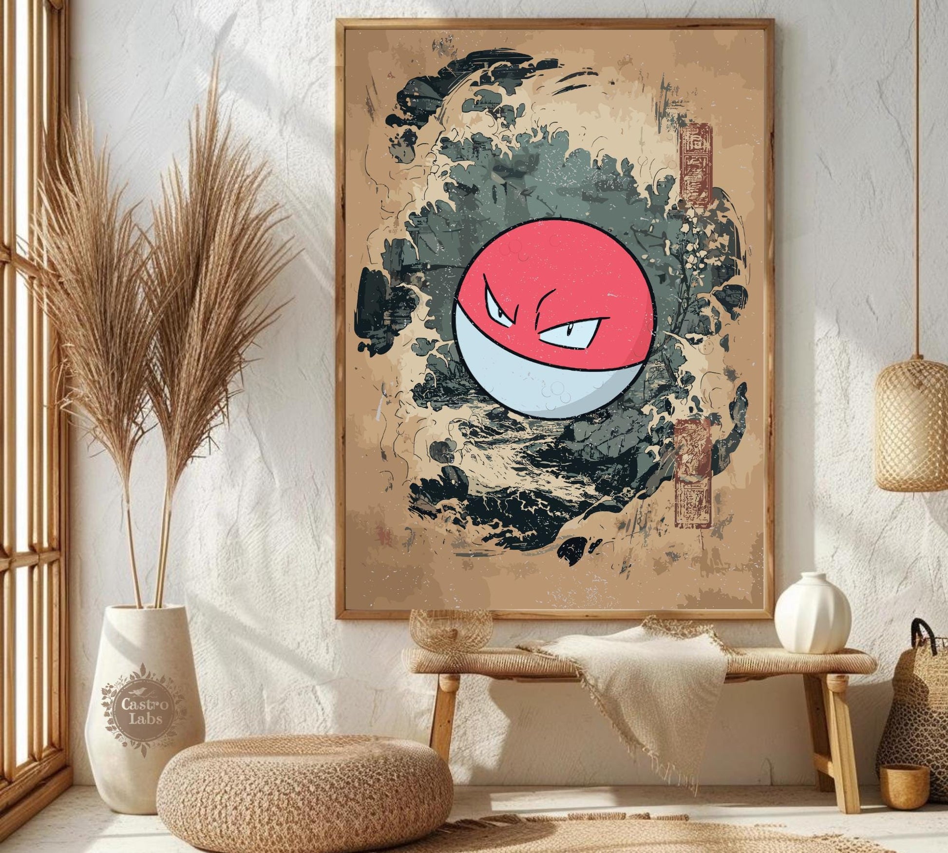 Voltorb Poster: Legendary Pokemon