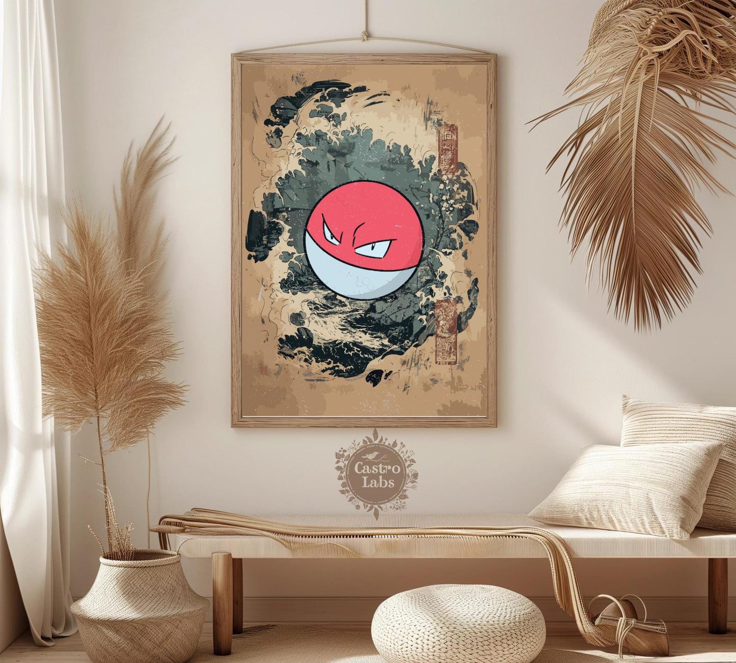 Voltorb Poster: Legendary Pokemon