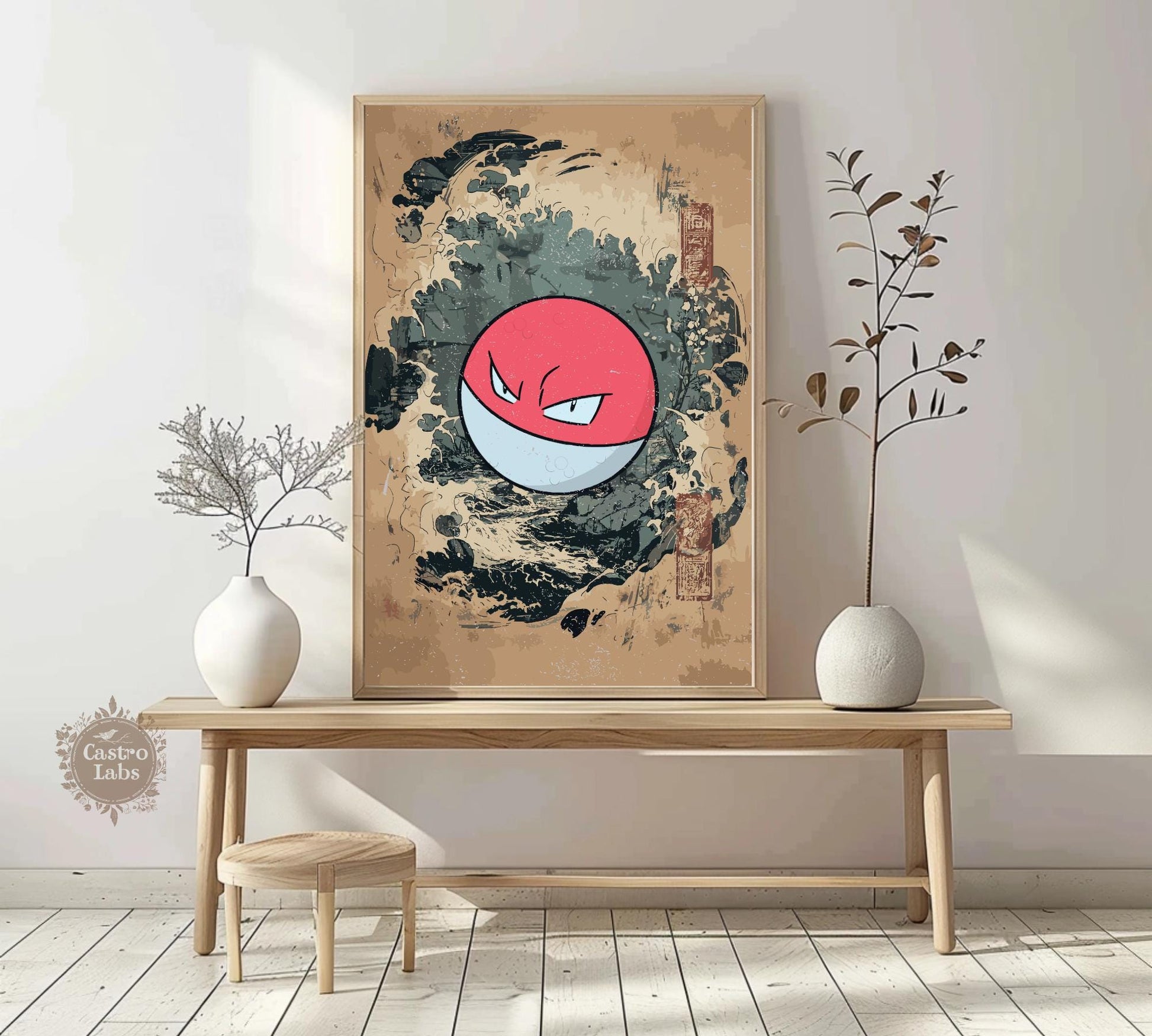 Voltorb Poster: Legendary Pokemon