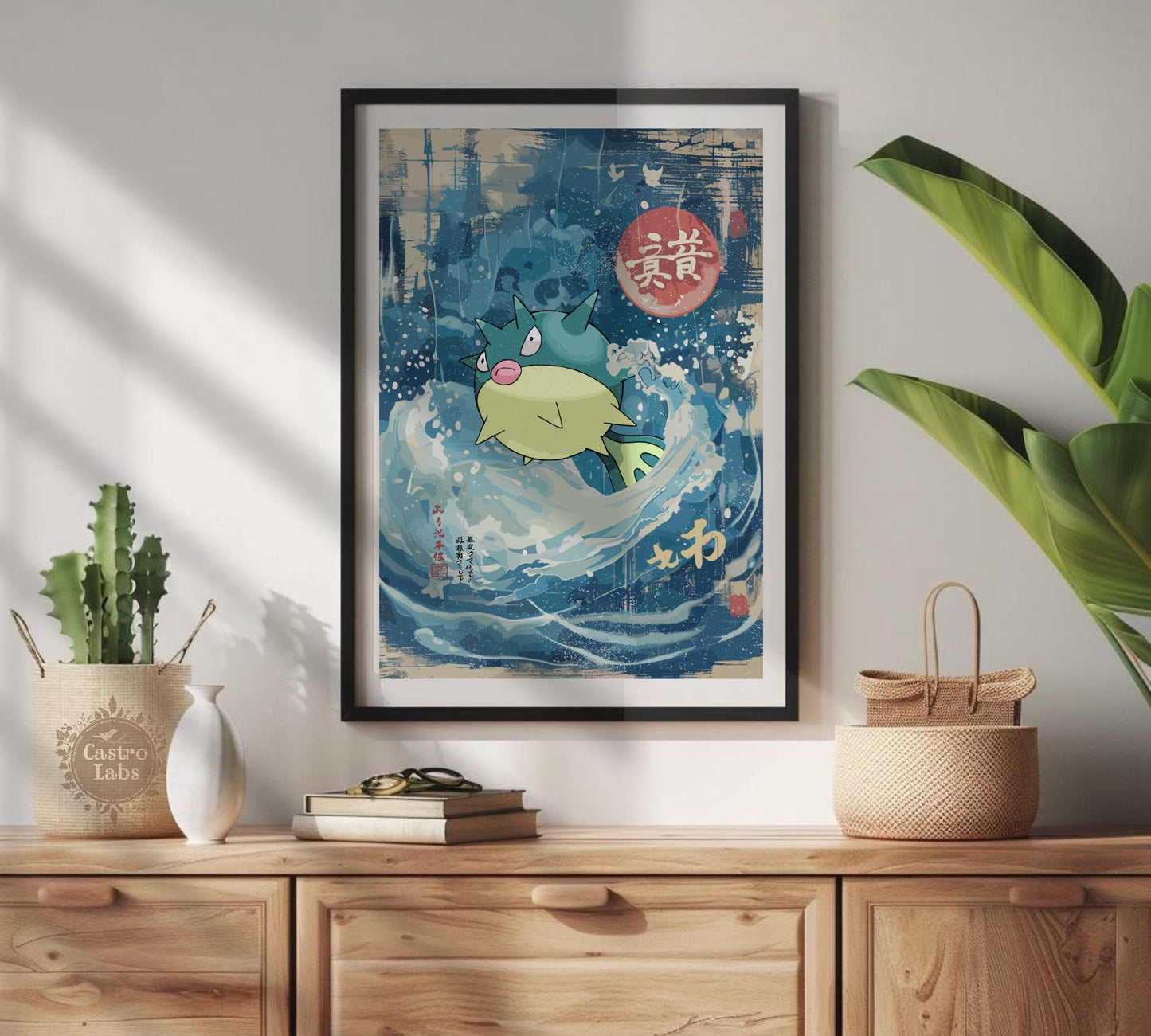 Qwilfish Poster: Legendary Pokémon