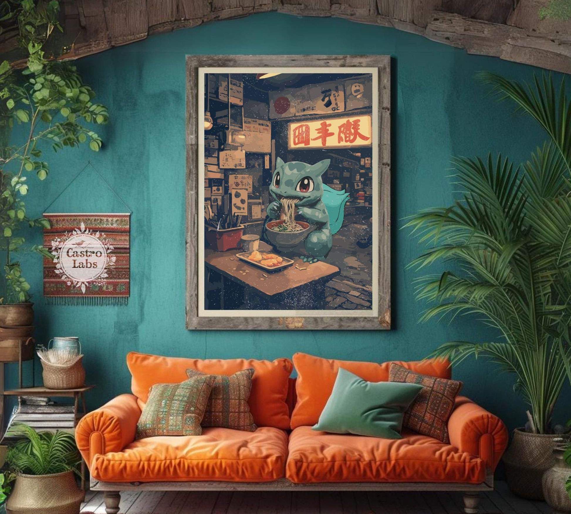 Bulbasaur Ramen Series Poster