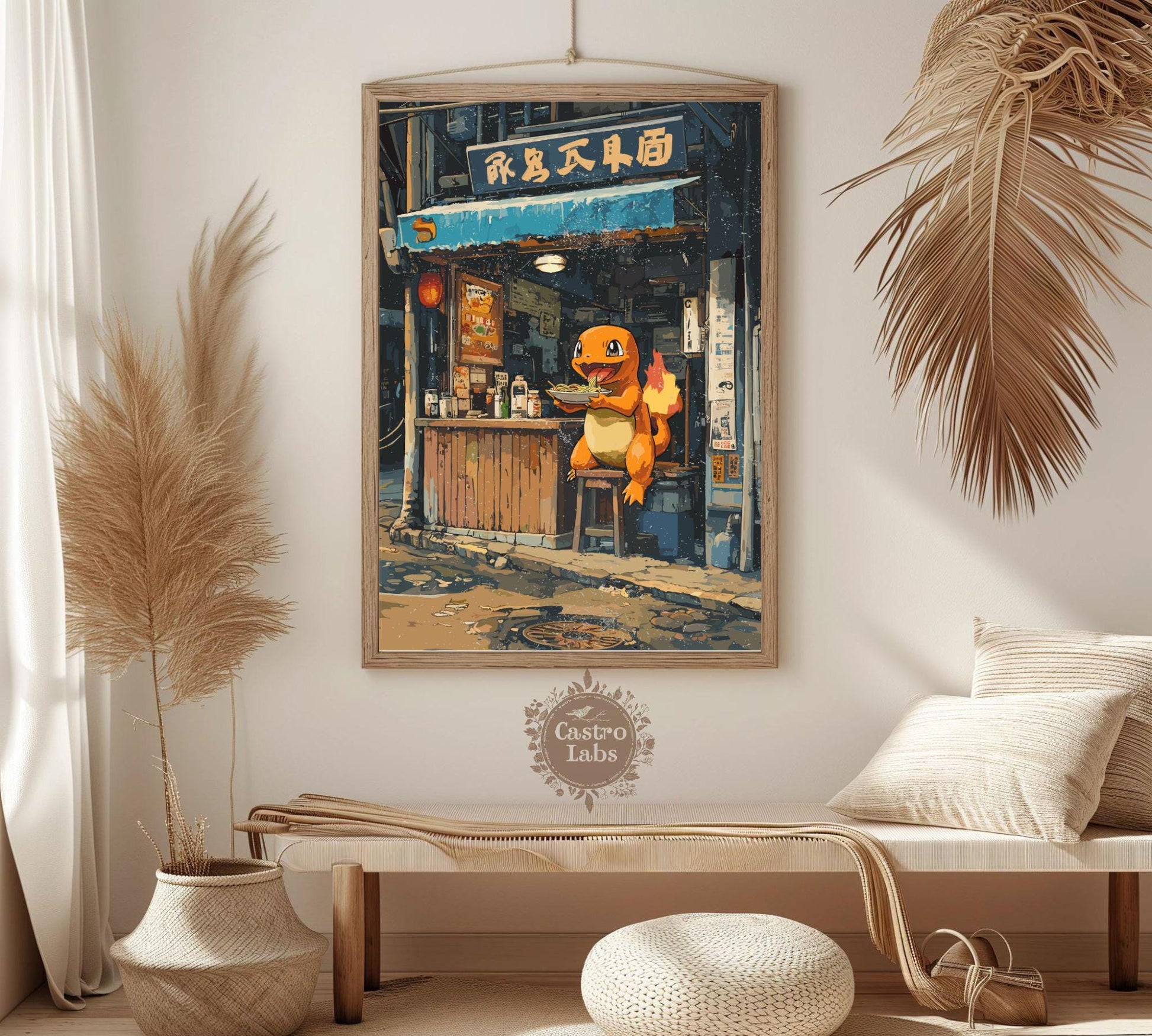 Charmander Ramen Series Poster