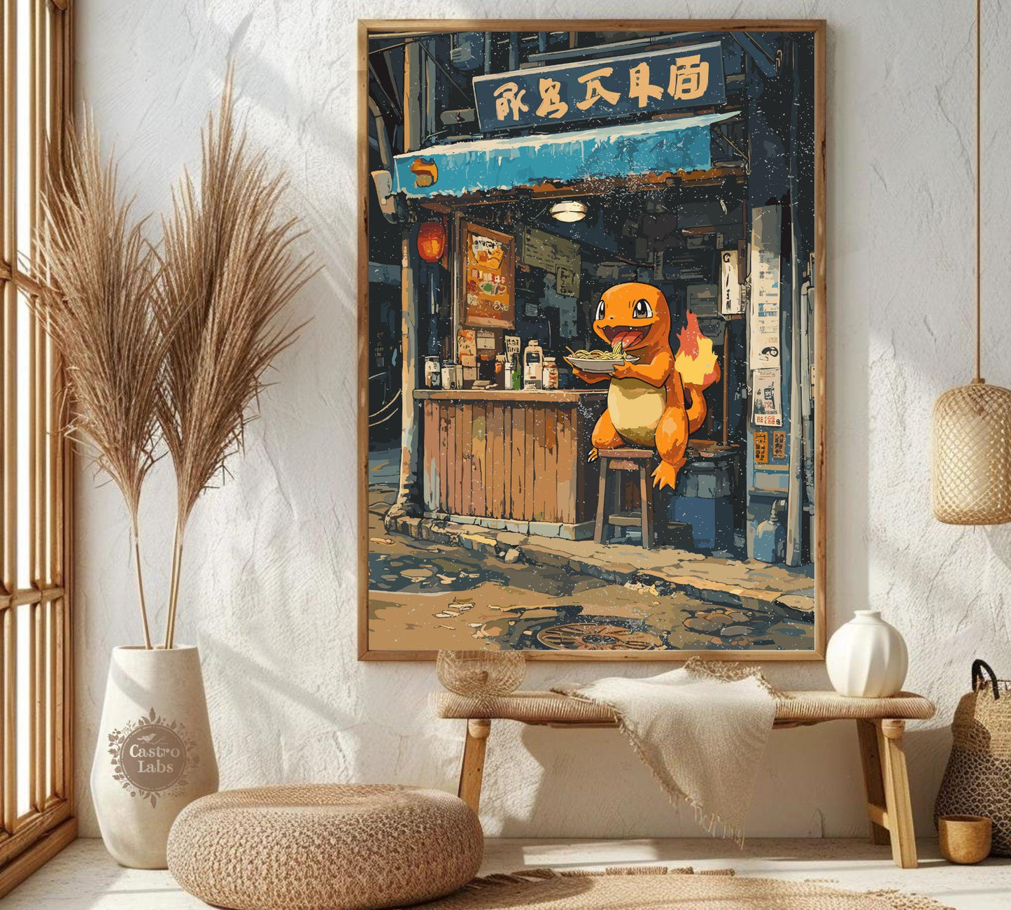 Charmander Ramen Series Poster