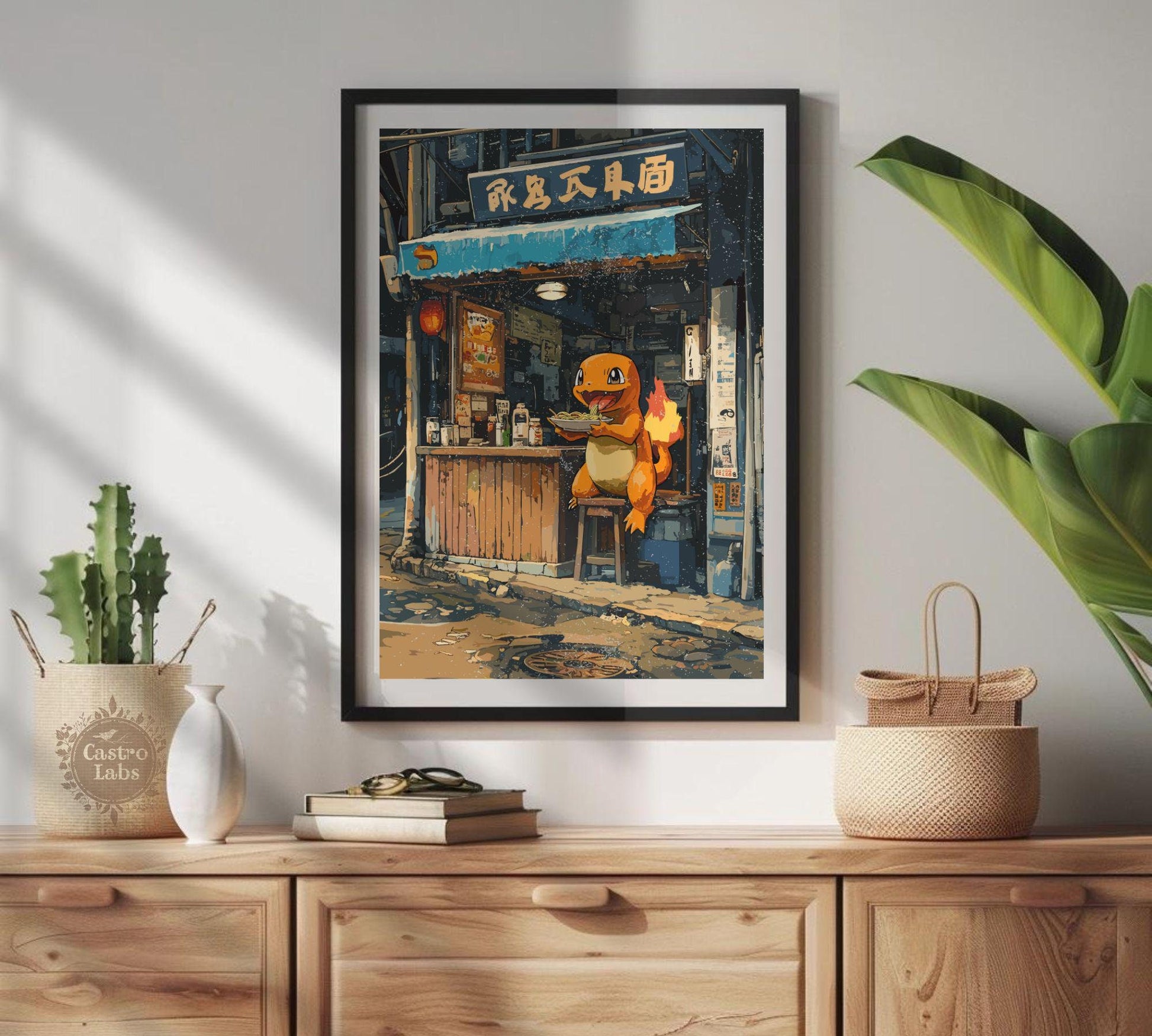 Charmander Ramen Series Poster