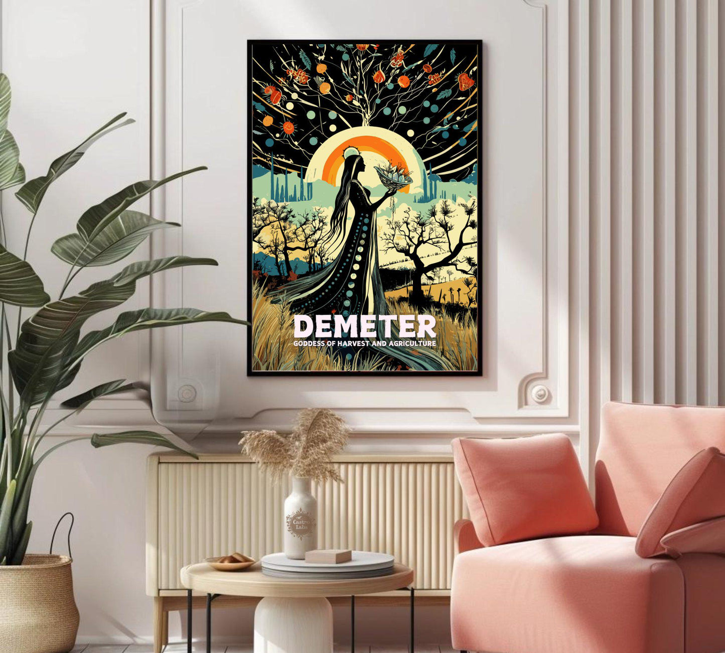 Demeter Goddess, Goddess of Harvest